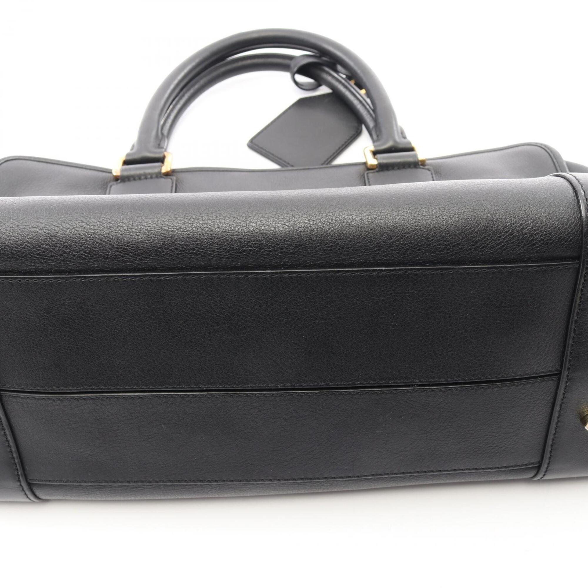 Loewe Black Leather Handbag (Pre-Owned)
