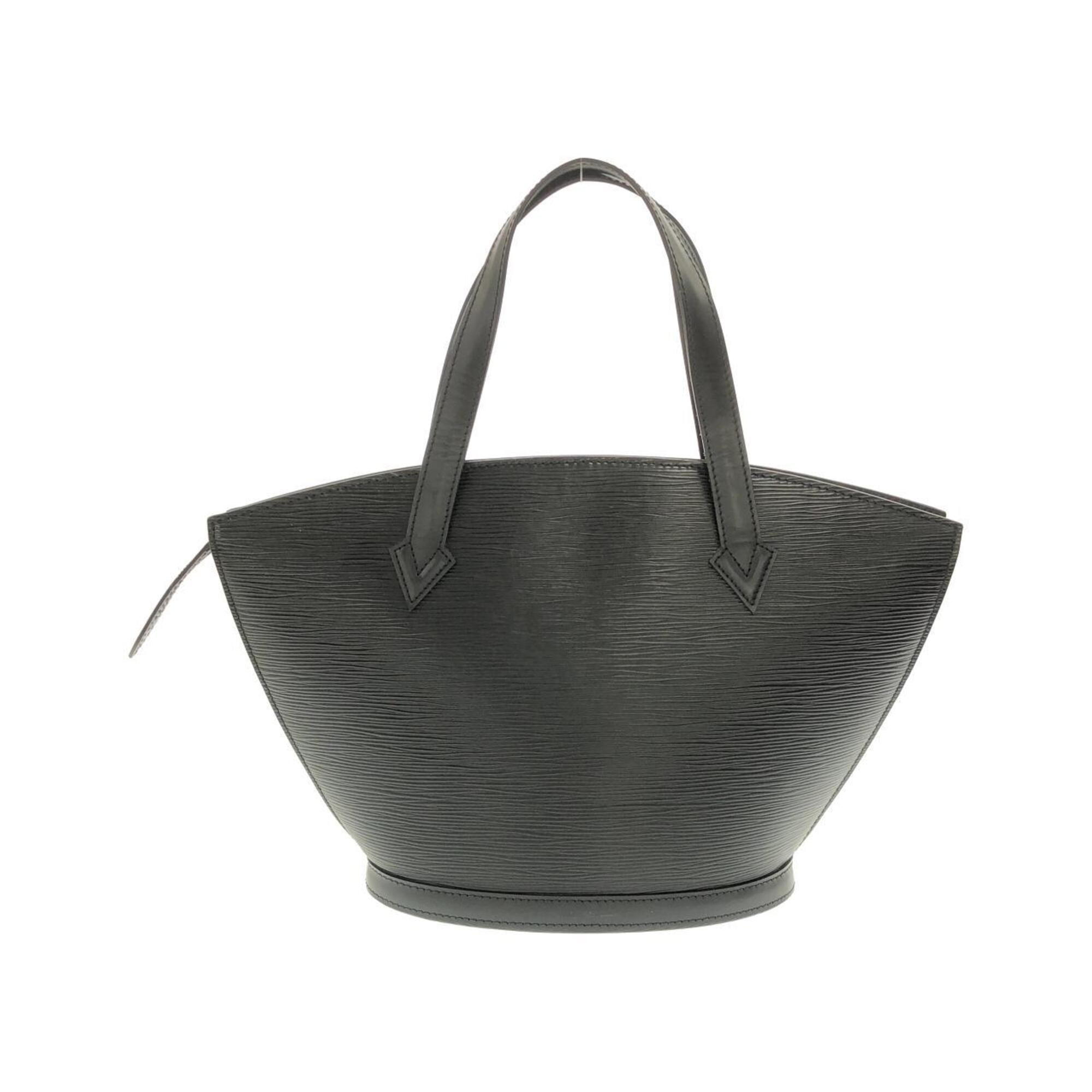Louis Vuitton Black Leather Handbag (Pre-Owned)