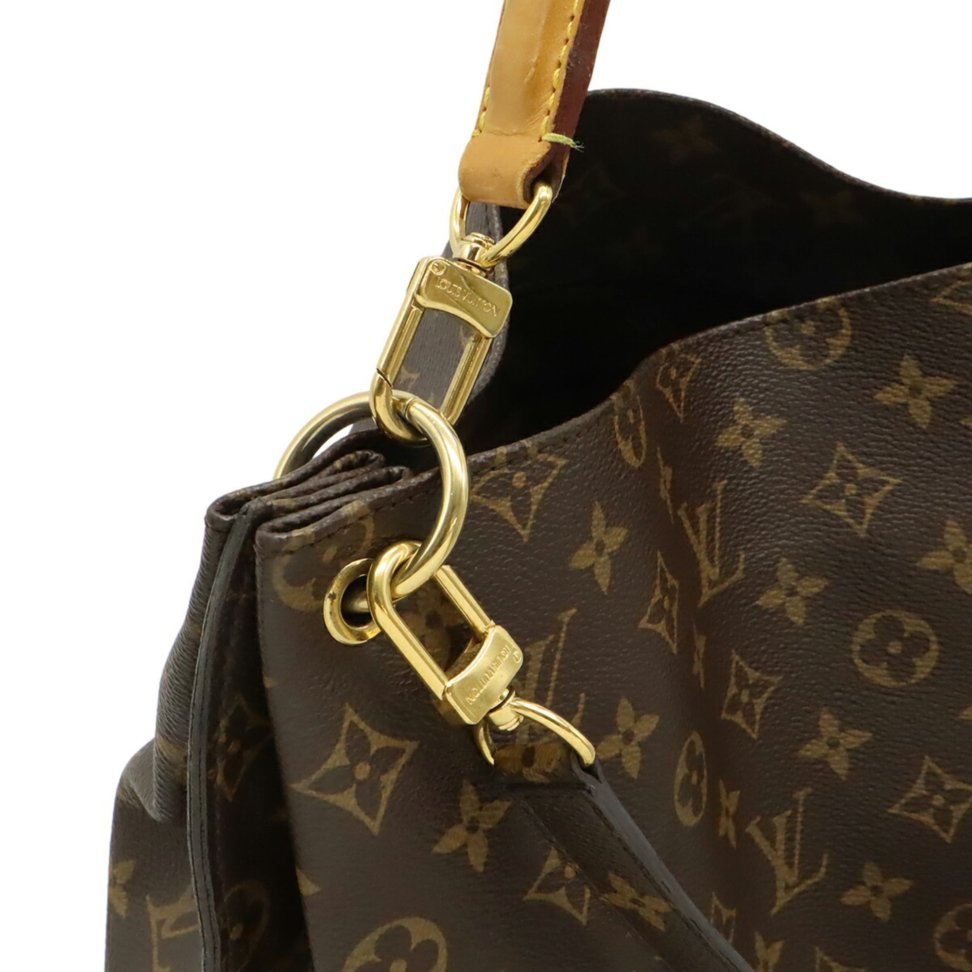 Louis Vuitton Brown Galle Monogram Monogram Handbag Shoulder Bag (Pre-Owned)