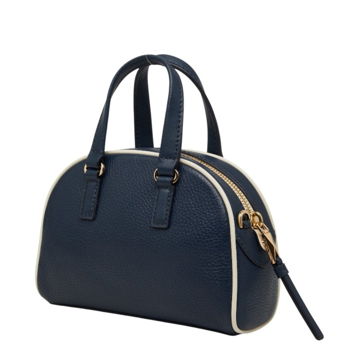 Michael Kors Navy Leather Handbag Shoulder Bag (Pre-Owned)