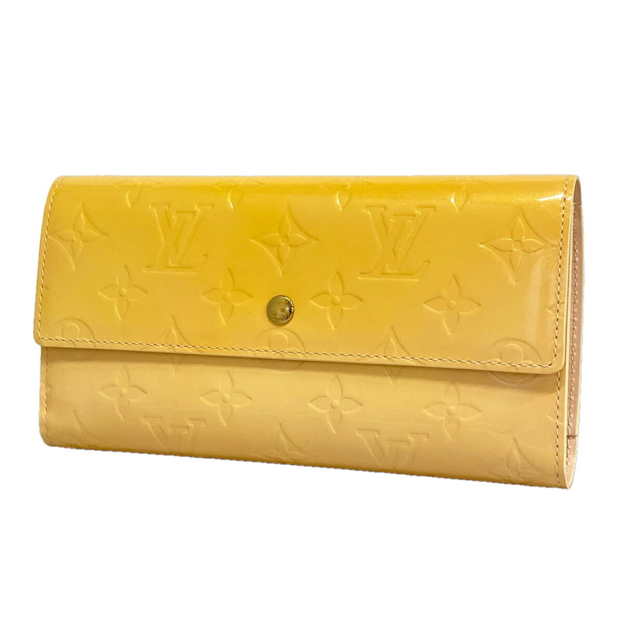 Louis Vuitton Pink Long Wallet (Tri-Fold) (Pre-Owned)