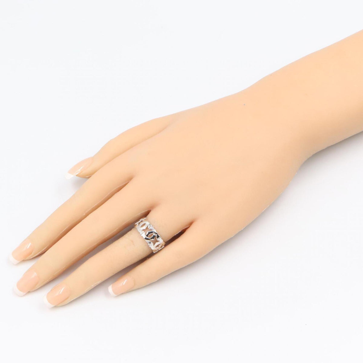 Cartier Silver White Gold (18K) Band Ring (Pre-Owned)