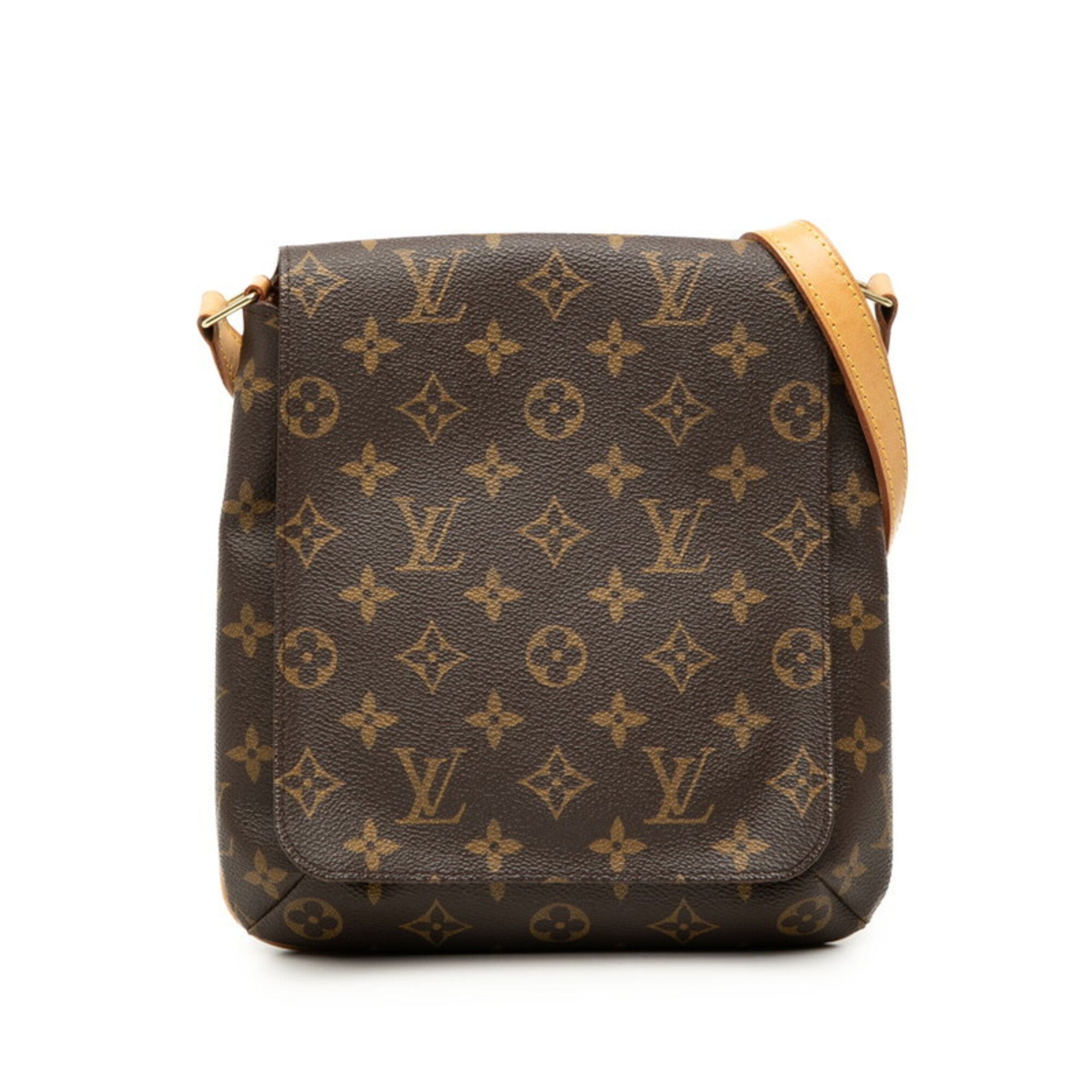Louis Vuitton Monogram Brown Pvc Leather Shoulder Bag (Pre-Owned)