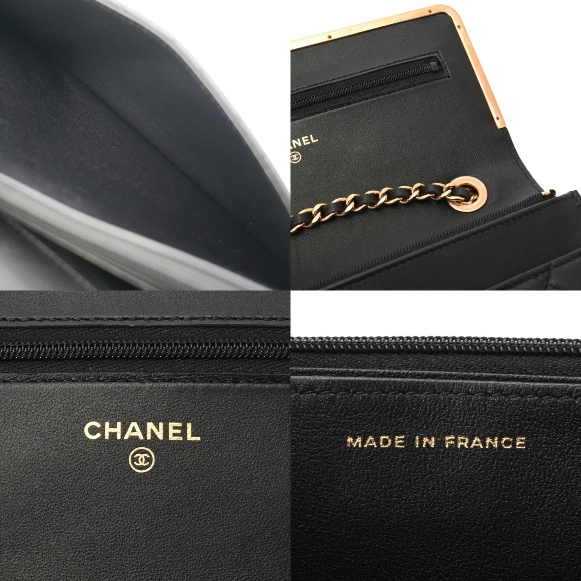 Chanel Black Leather Shoulder Bag (Pre-Owned)