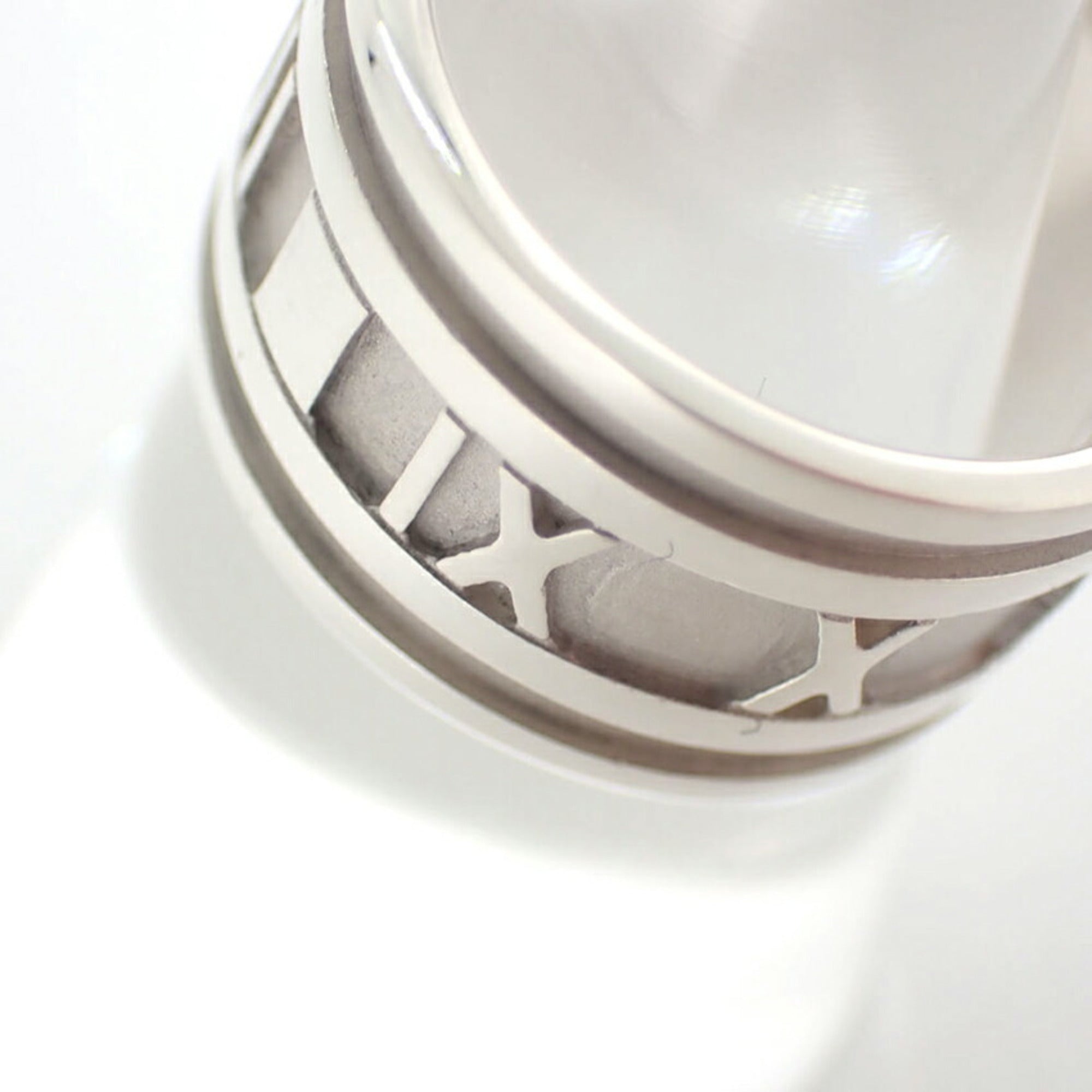 Tiffany Sterling Silver 925 Band Ring (Pre-Owned)