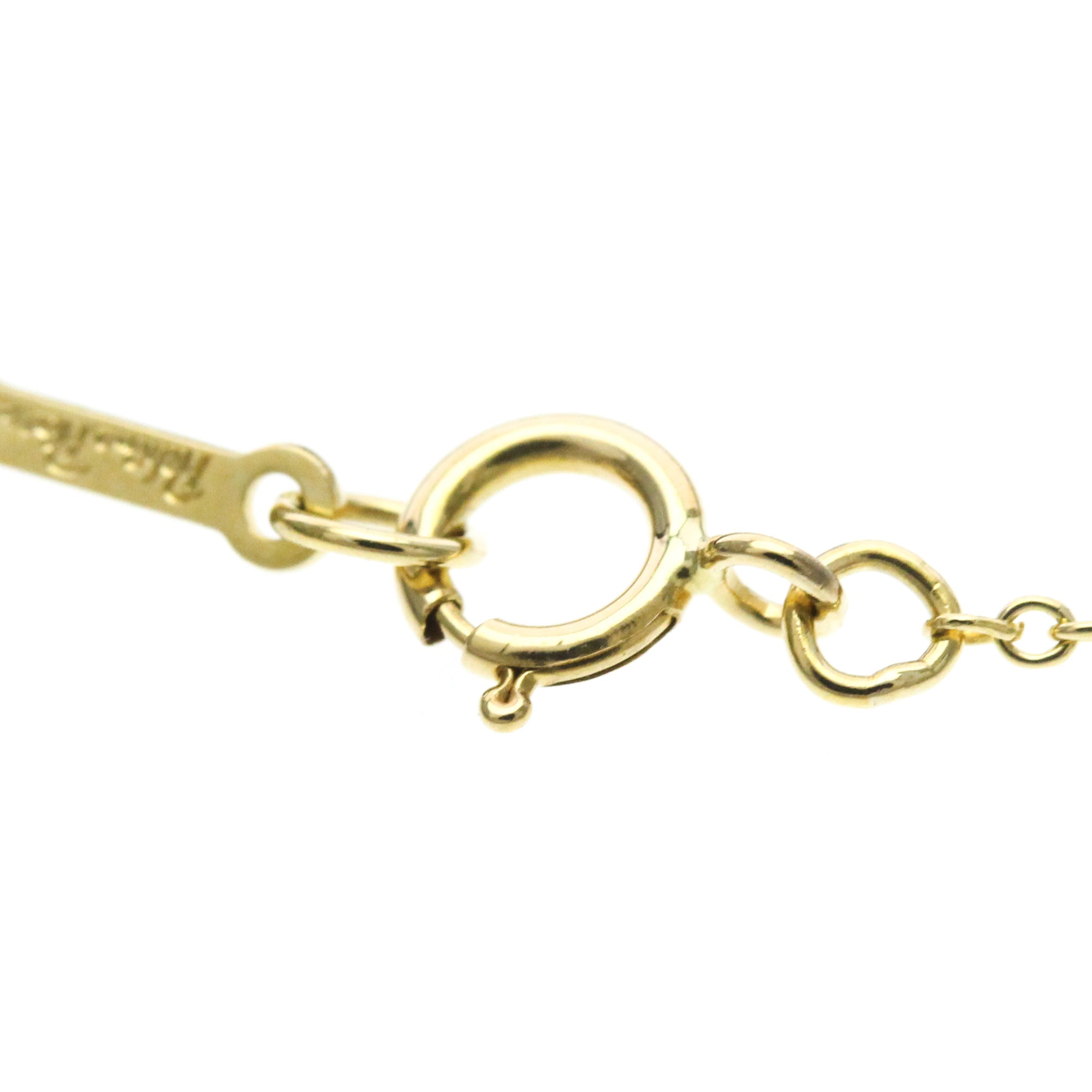 Tiffany & Co. Paloma Picasso Loving Heart Ring 18K Yellow Gold Gold Yellow_Gold Necklace Jewelry (Pre-Owned)