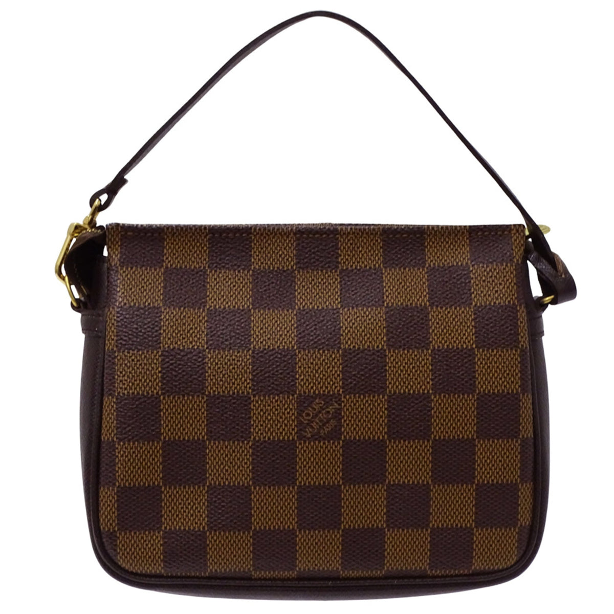 Louis Vuitton Damier Canvas Ebene Damier Canvas Pouch (Pre-Owned)