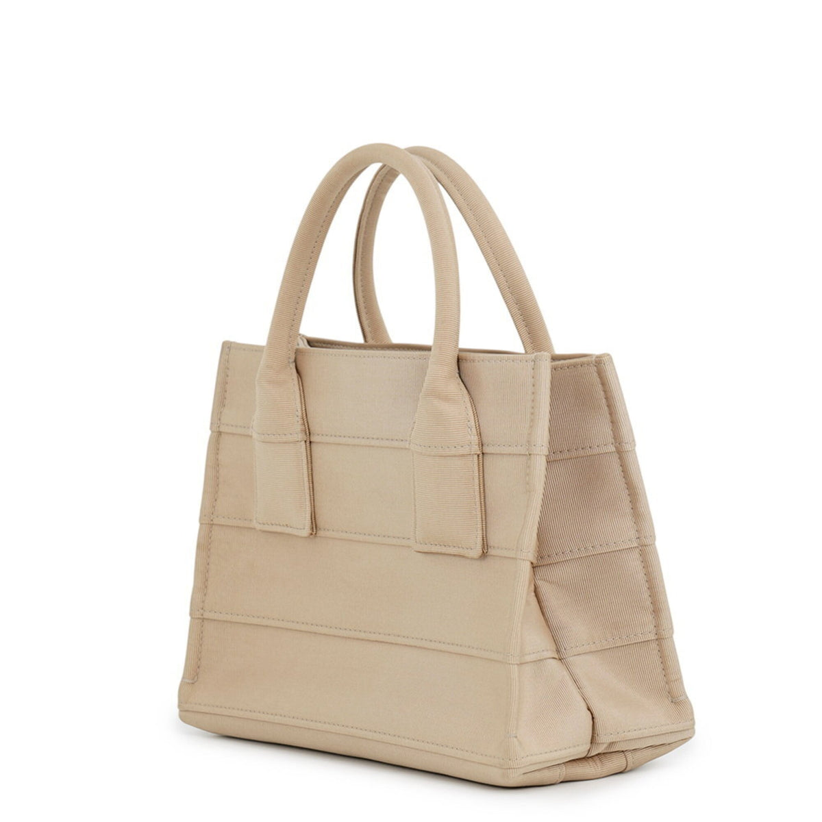 Salvatore Ferragamo Beige Fabric Handbag Tote Bag (Pre-Owned)