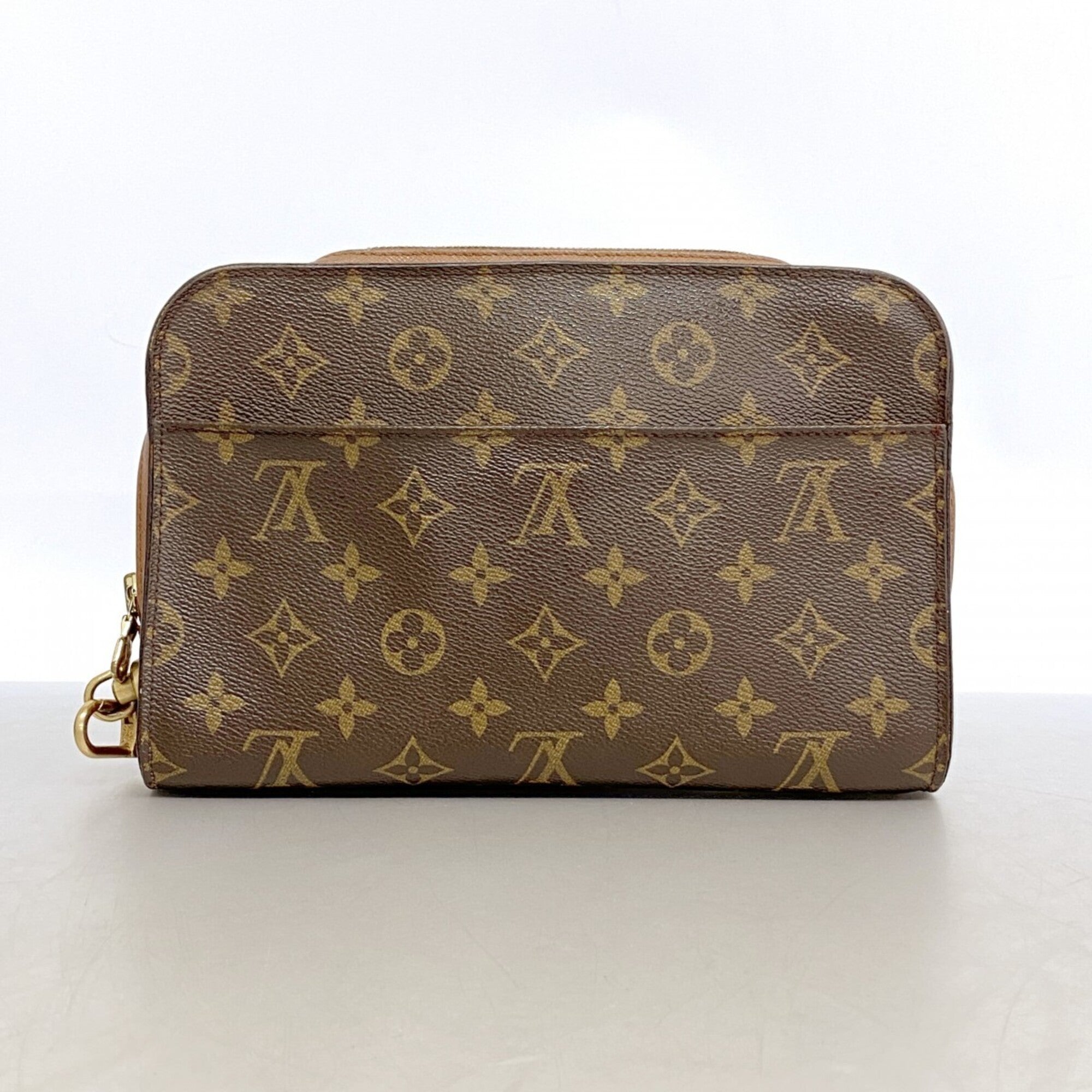 Louis Vuitton Brown Clutch Bag (Pre-Owned)