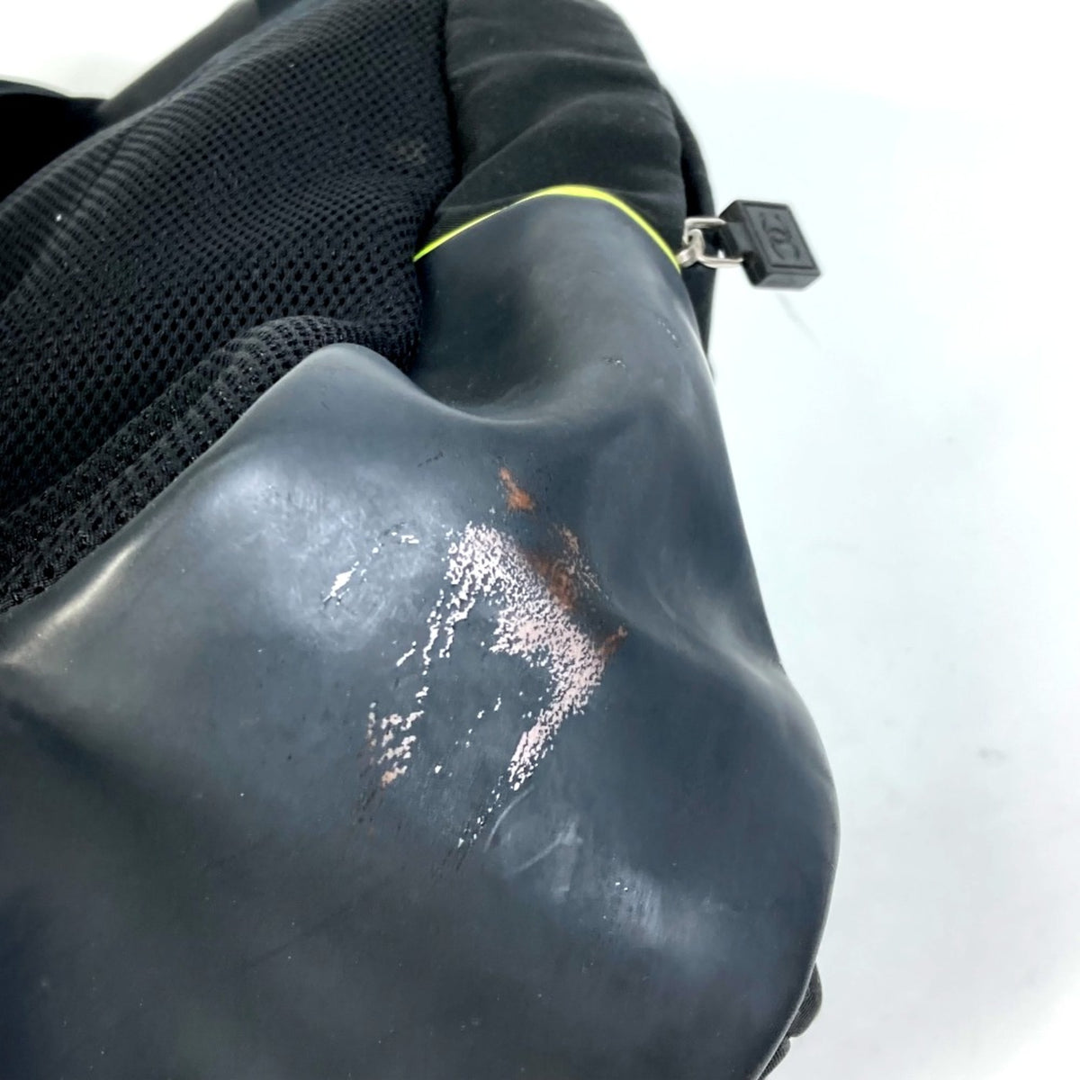 Chanel Black Cloth Backpack (Pre-Owned)