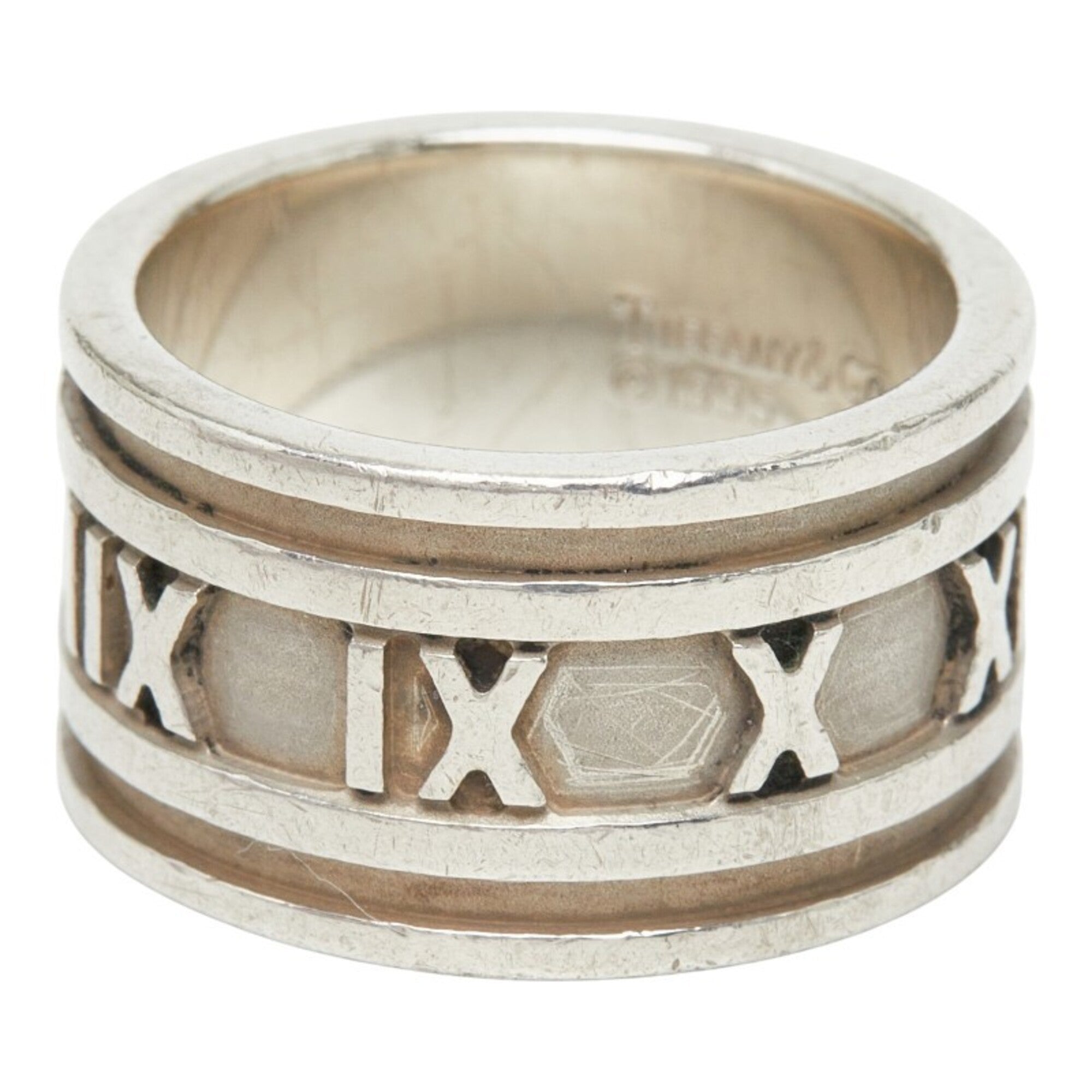 Tiffany Silver 925 Band Ring (Pre-Owned)