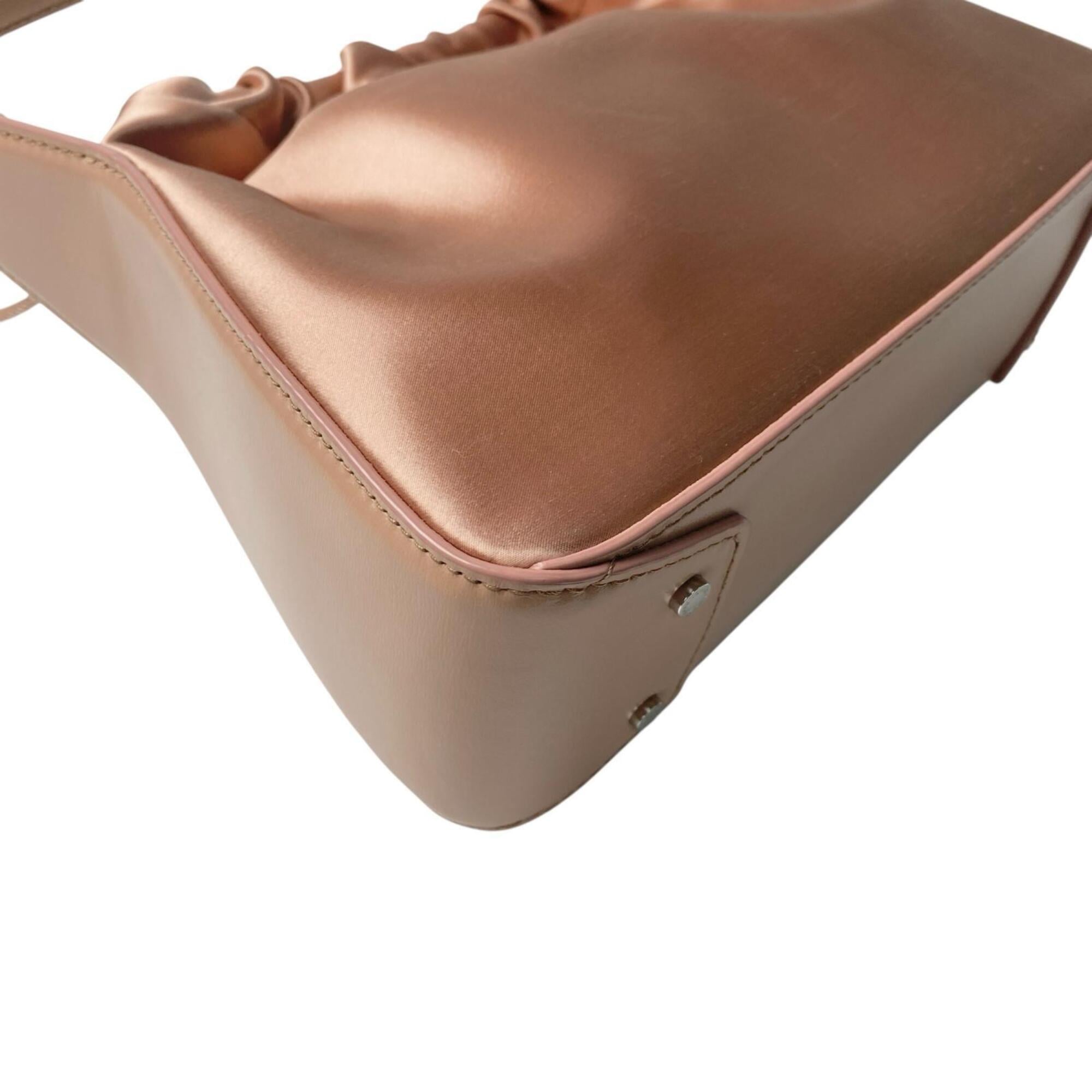 Alexander Wang Pink Satin Handbag Shoulder Bag (Pre-Owned)