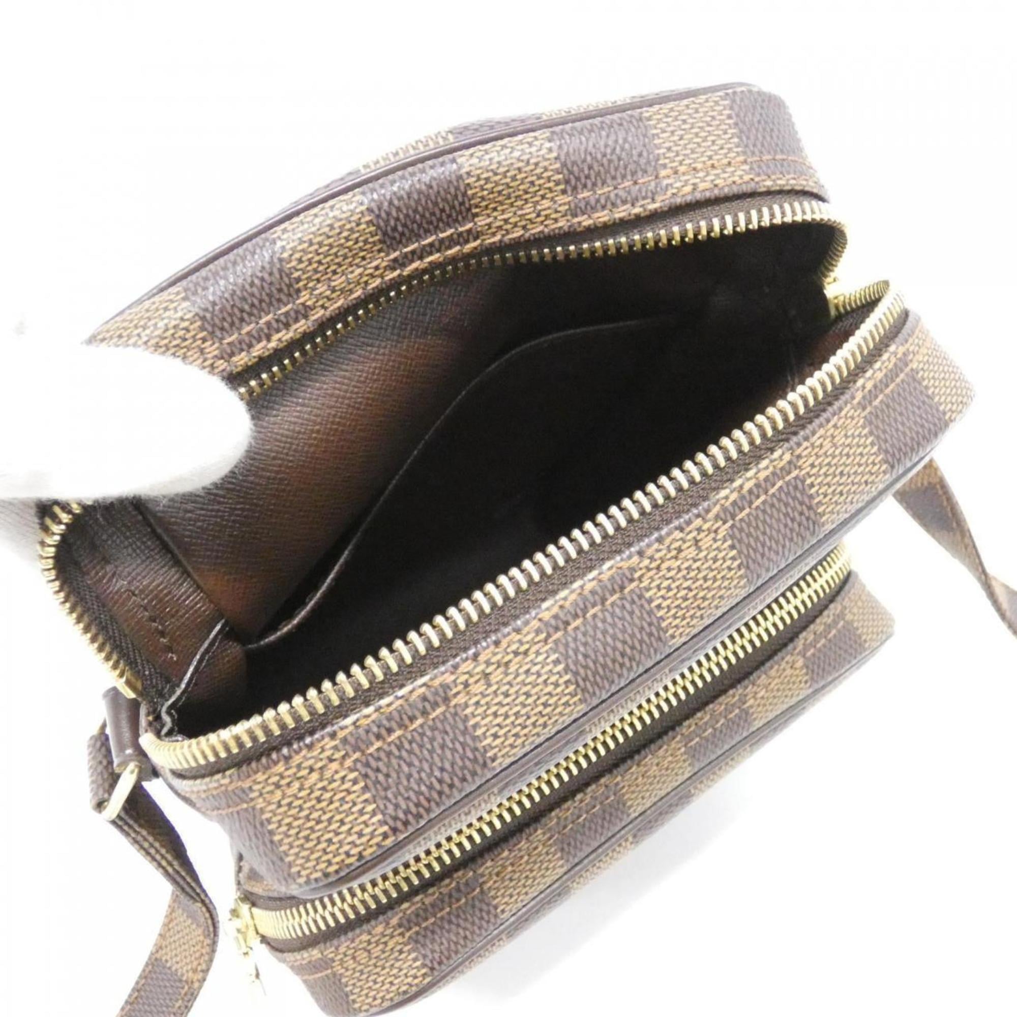 Louis Vuitton Damier Ebene Coated Canvas Shoulder Bag (Pre-Owned)