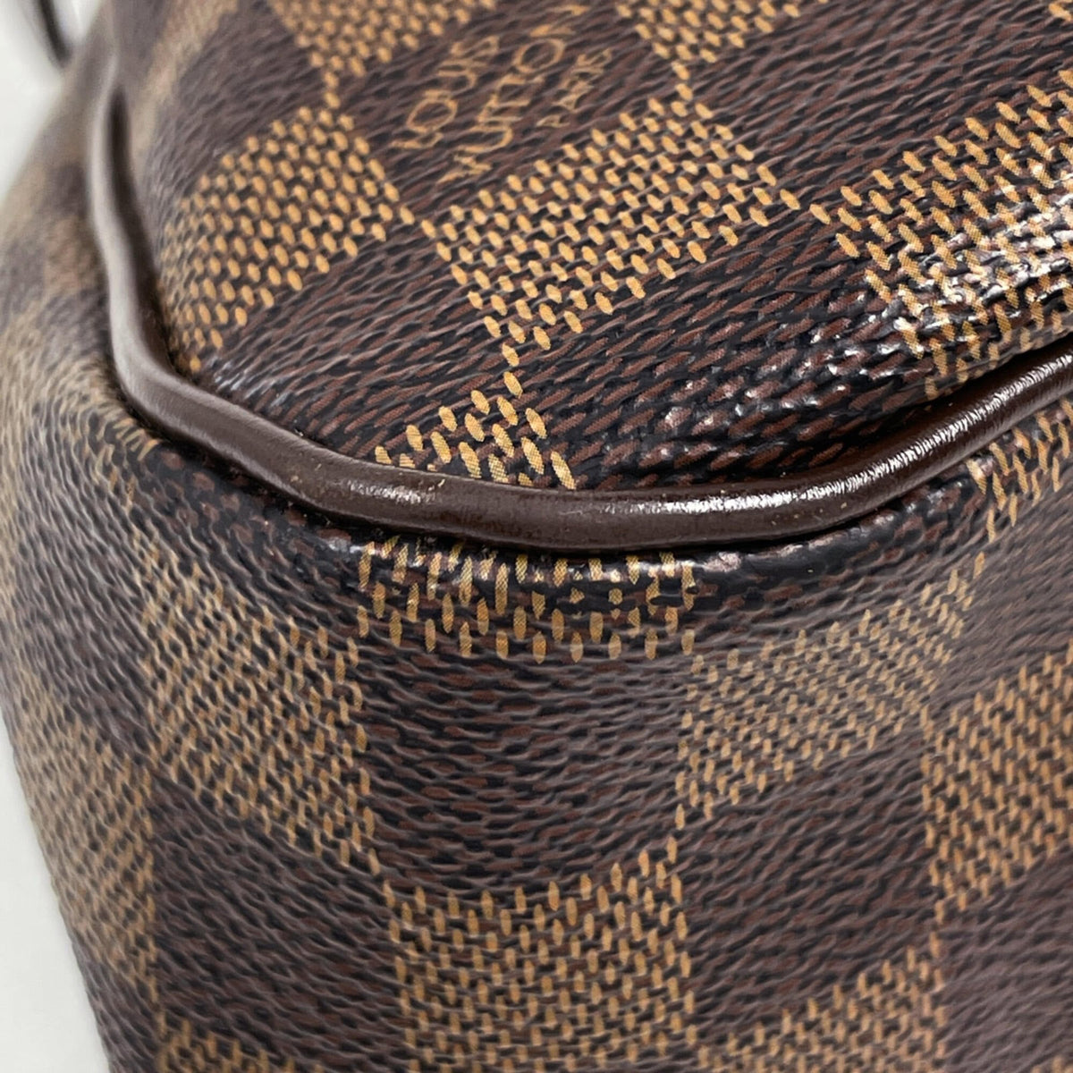 Louis Vuitton Brown Damier Canvas Tote Bag (Pre-Owned)