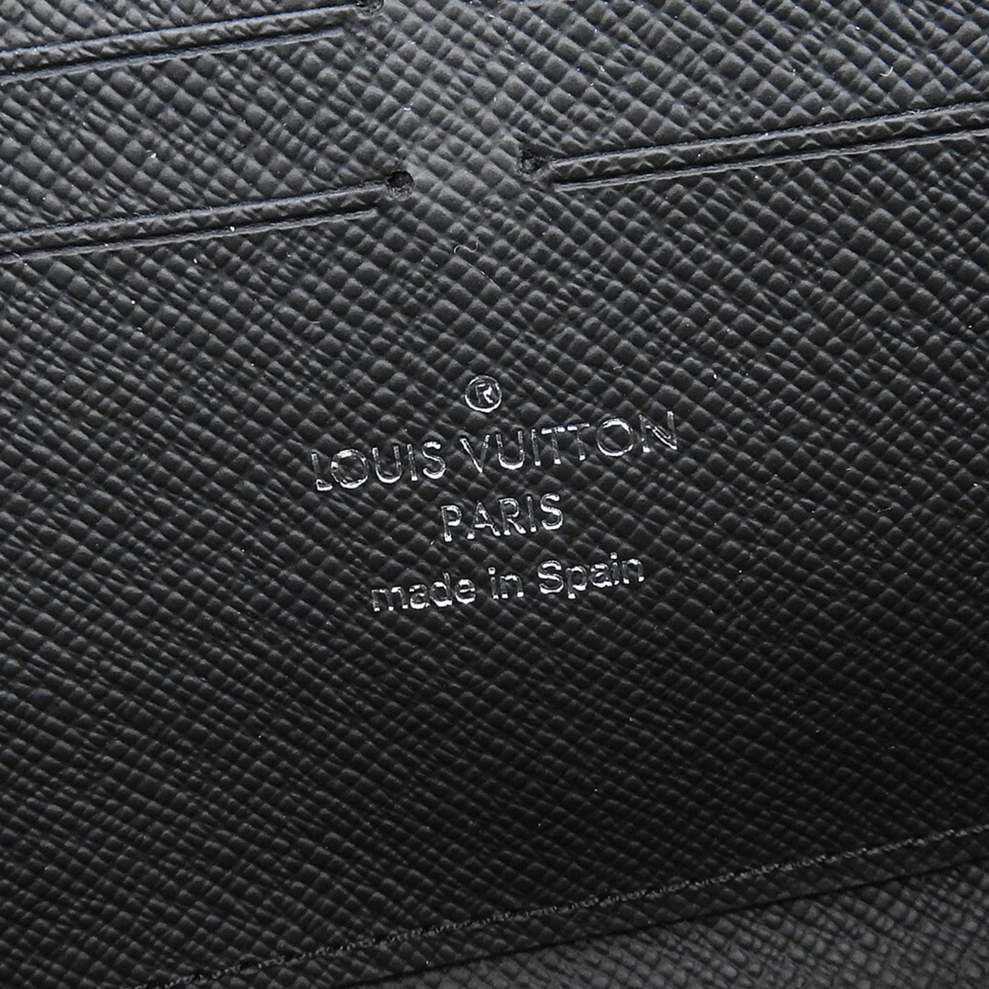 Louis Vuitton Monogram Eclipse Monogram Eclipse Monogram Eclipse Long Wallet (Bi-Fold) (Pre-Owned)