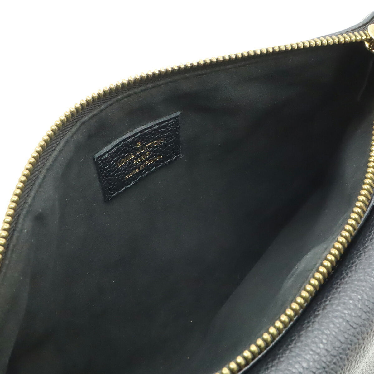 Louis Vuitton Monogram Empreinte Black Noir Monogram Empreinte Shoulder Bag (Pre-Owned)