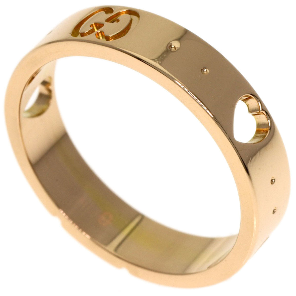 Gucci Pink Gold (18K) Band Ring (Pre-Owned)