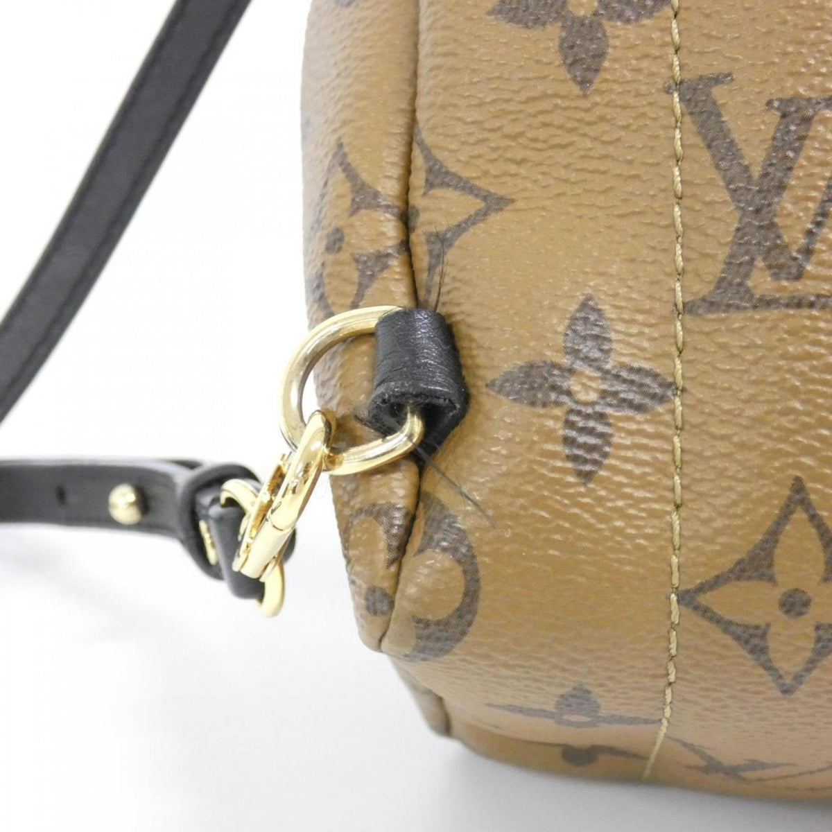 Louis Vuitton Brown Coated Canvas Backpack (Pre-Owned)