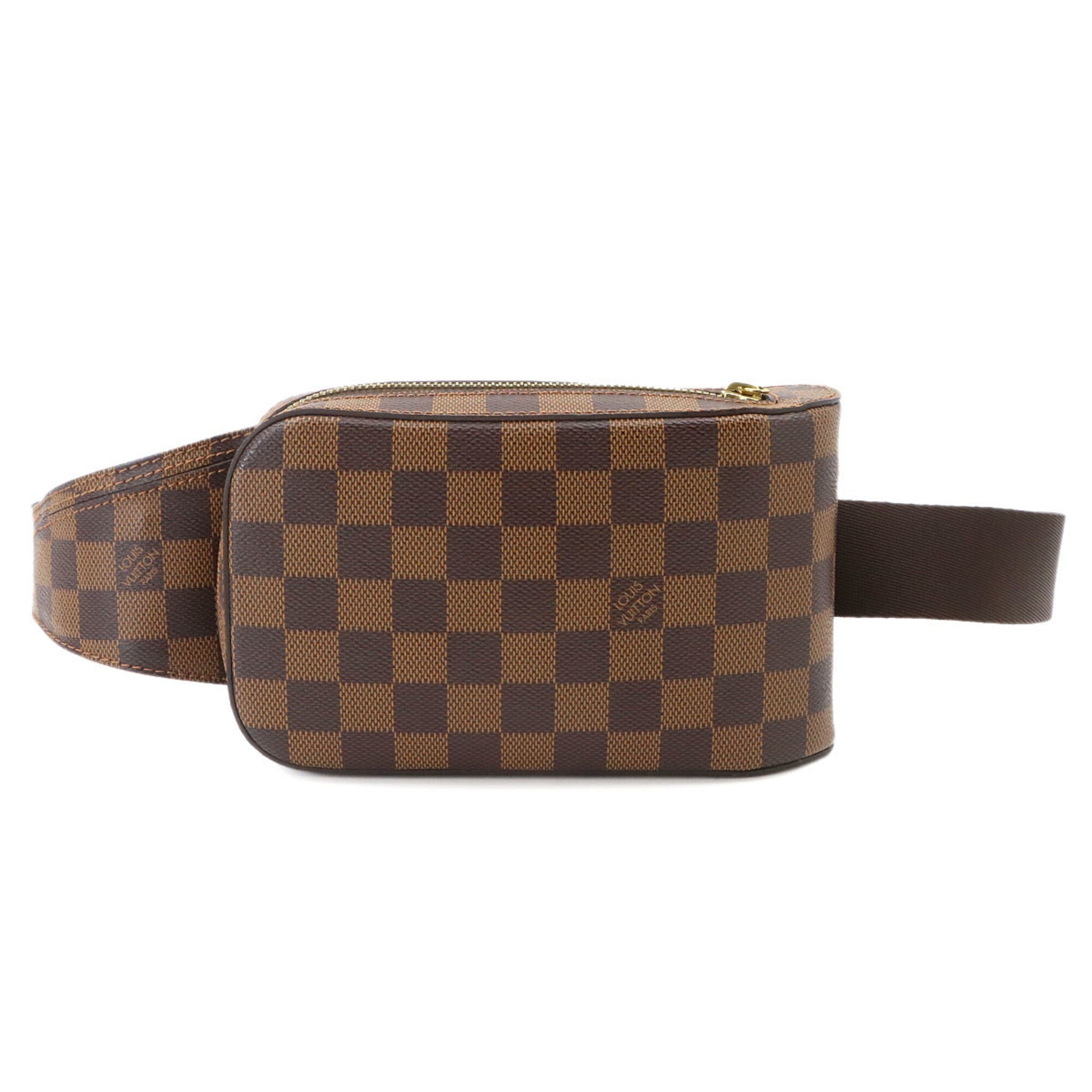 Louis Vuitton Brown Damier Canvas Ebene Damier Canvas Sling Bag (Pre-Owned)