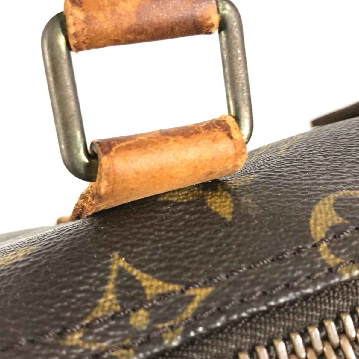 Louis Vuitton Brown Monogram Canvas Boston Bag Handbag (Pre-Owned)