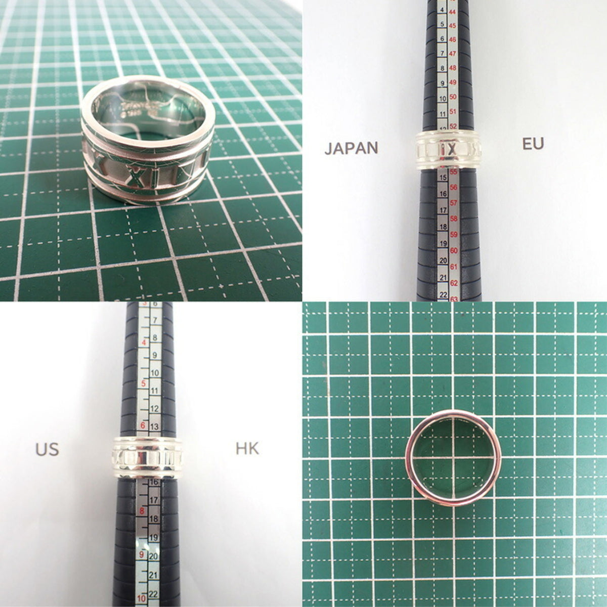 Tiffany Sterling Silver 925 Band Ring (Pre-Owned)