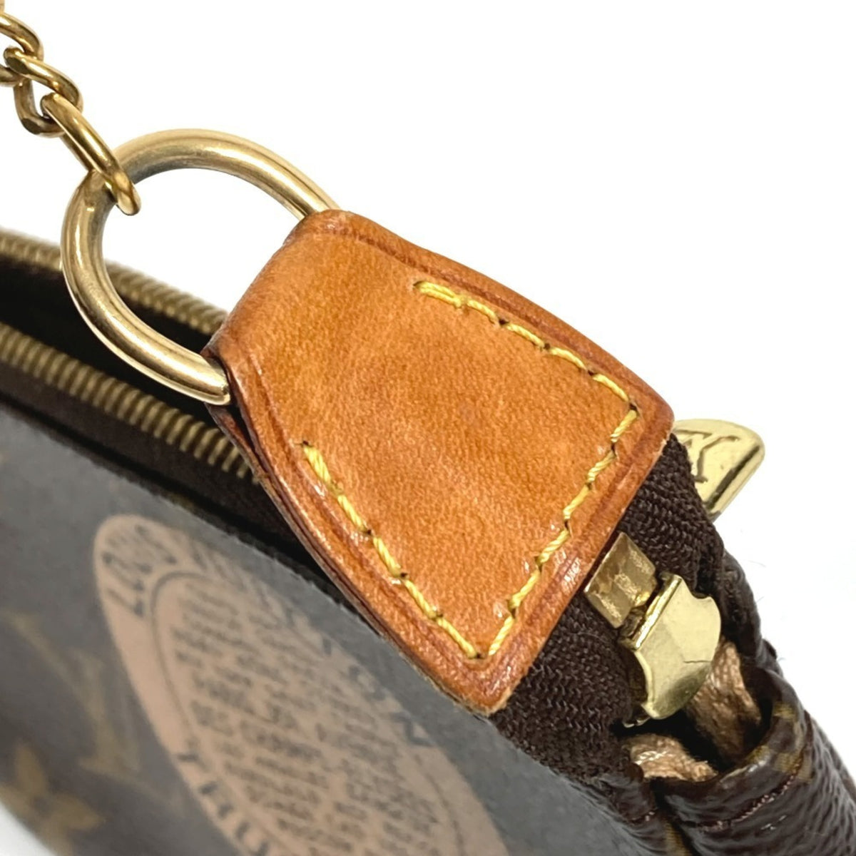 Louis Vuitton Monogram Brown Monogram Handbag Pochette (Pre-Owned)