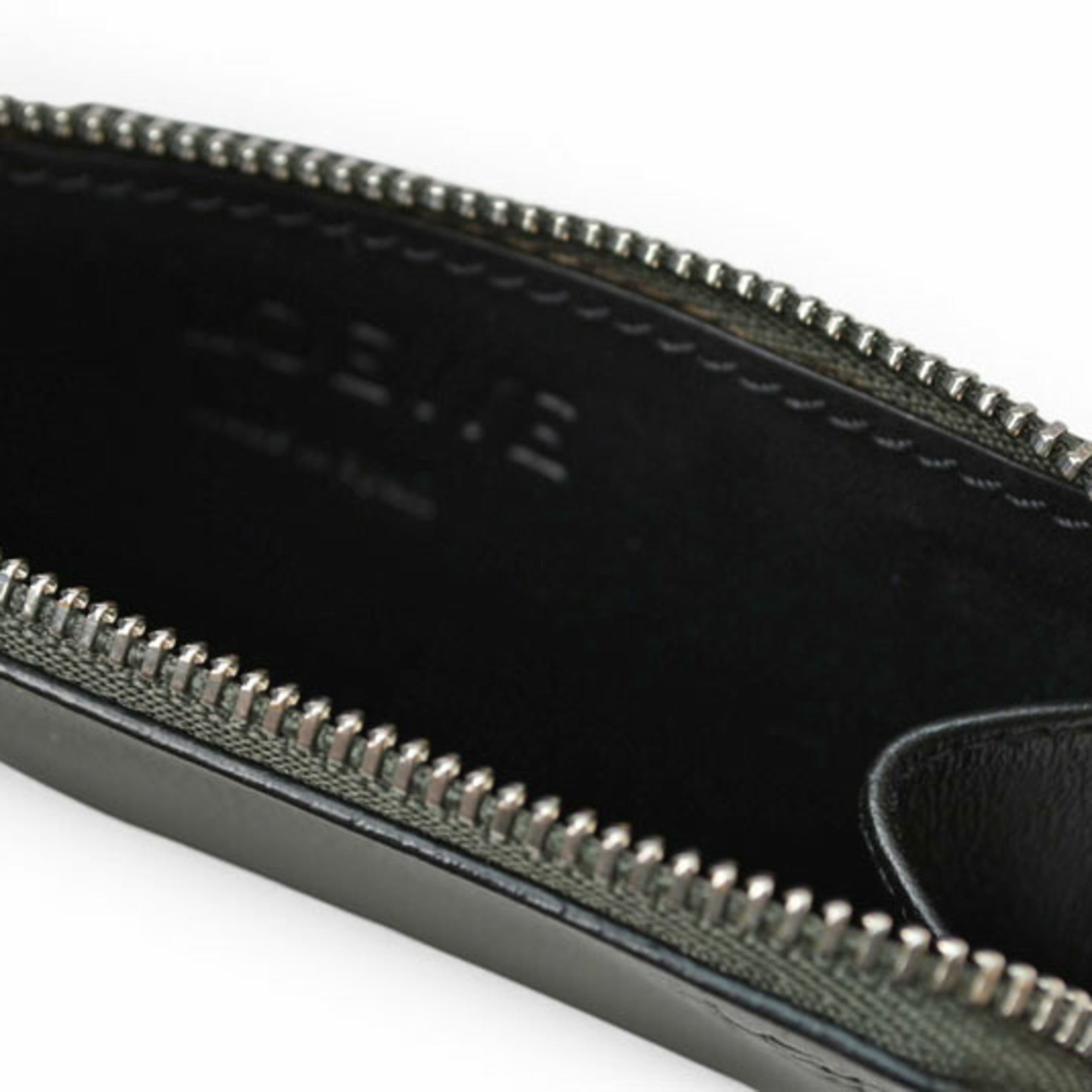 Loewe Khaki Brown Leather Coin Purse/Coin Case (Pre-Owned)