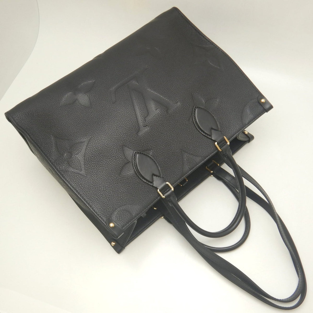 Louis Vuitton Noir Monogram Empreinte Tote Bag (Pre-Owned)