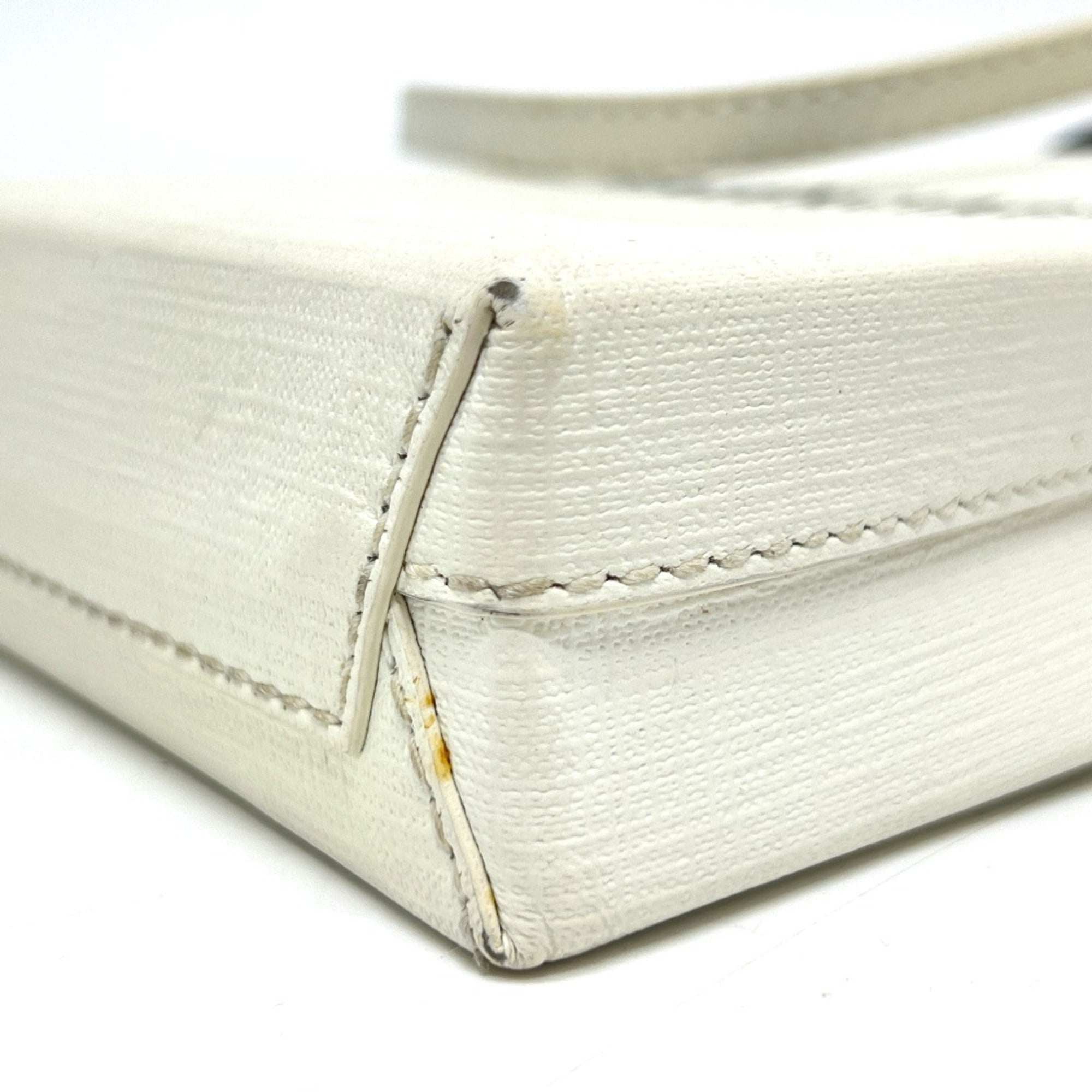 Balenciaga White Leather Tote Bag (Pre-Owned)