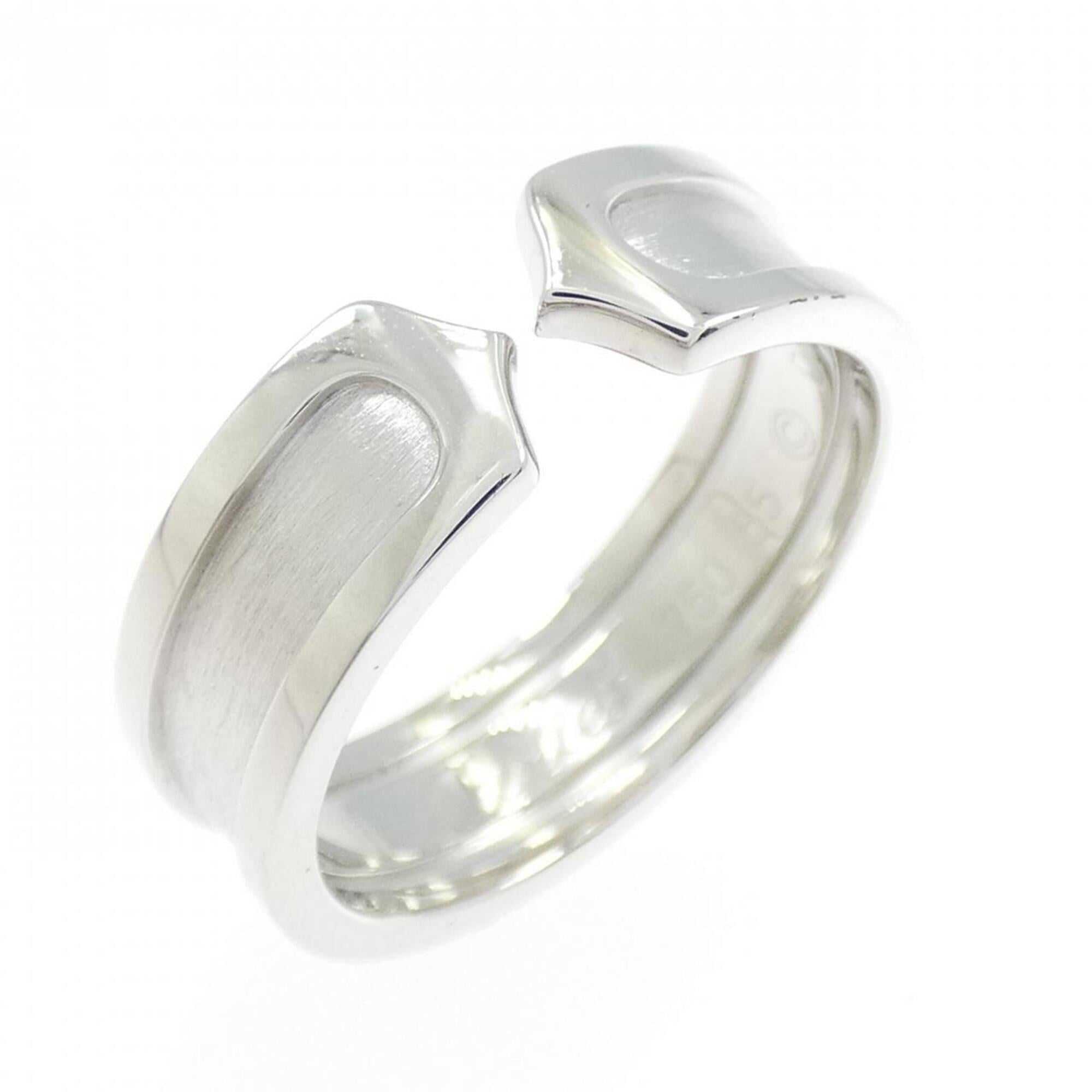 Cartier White Gold White Gold (18K) Band Ring (Pre-Owned)