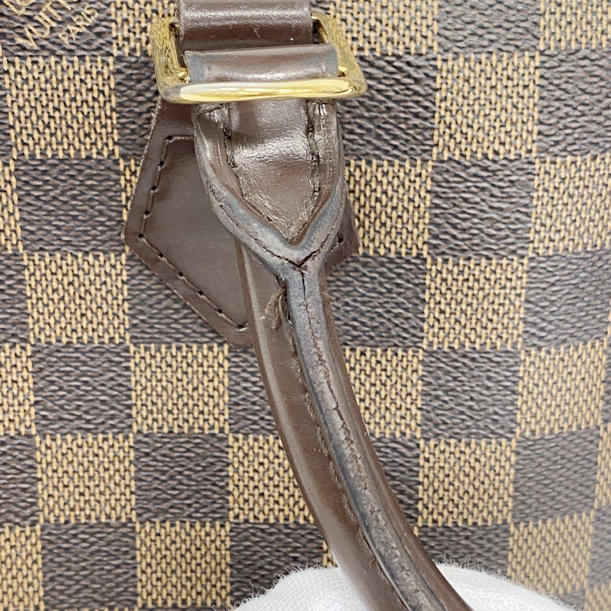 Louis Vuitton Ebene Handbag (Pre-Owned)