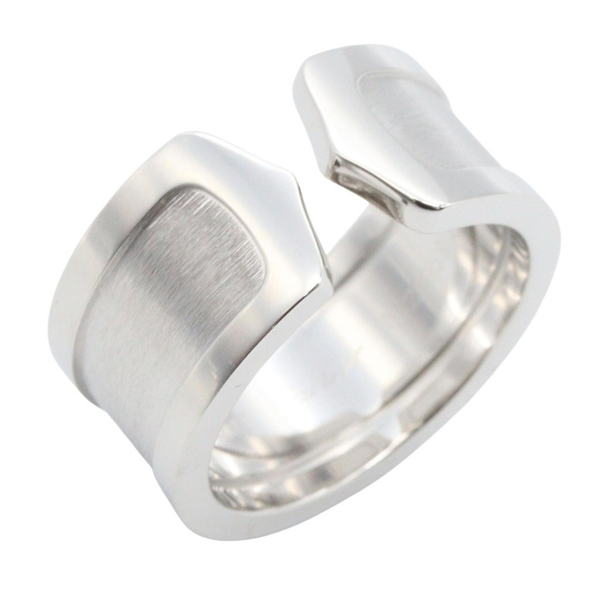 Cartier Silver White Gold (18K) Band Ring (Pre-Owned)