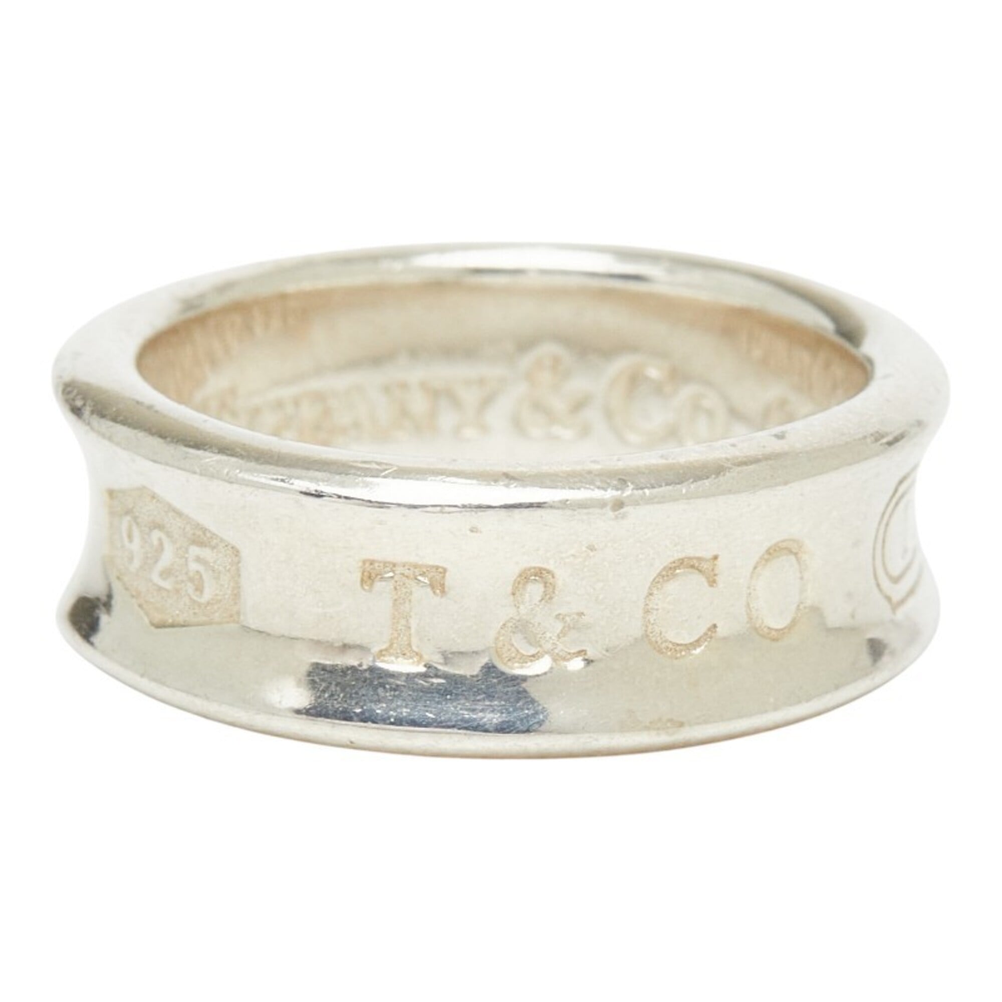 Tiffany 1837 Silver 925 Band Ring (Pre-Owned)