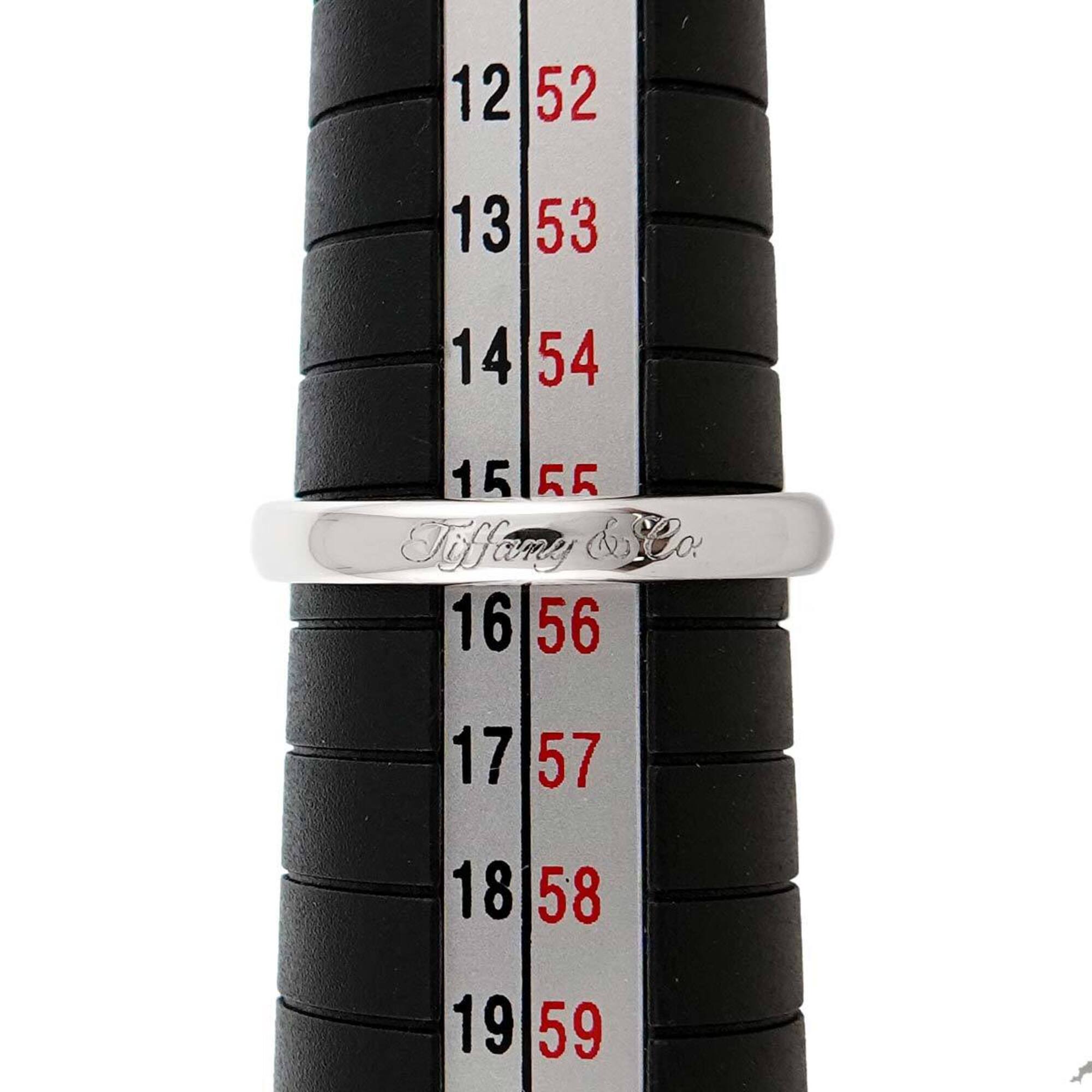 Tiffany Platinum 950 Band Ring (Pre-Owned)