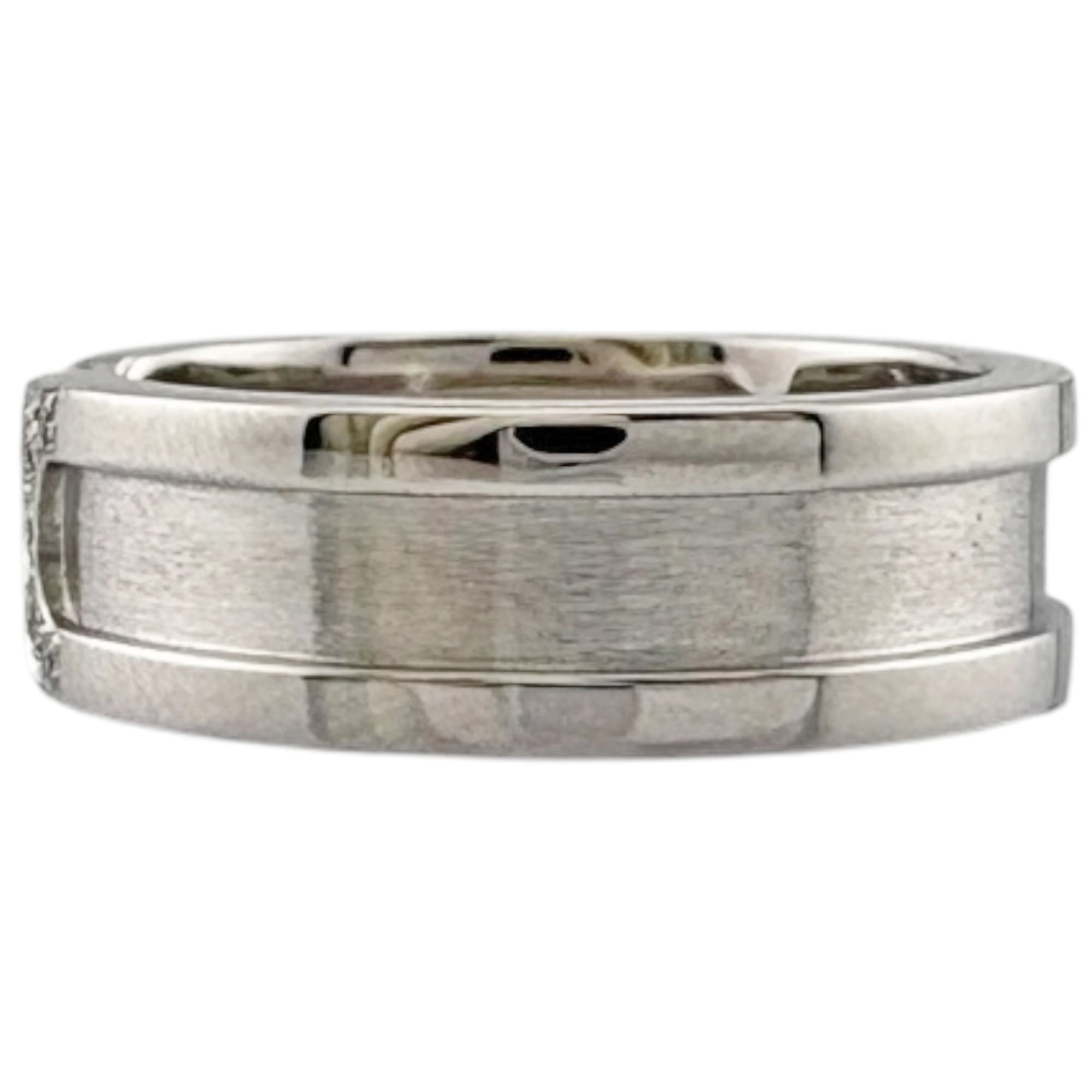Cartier Silver White Gold (18K) Band Ring (Pre-Owned)