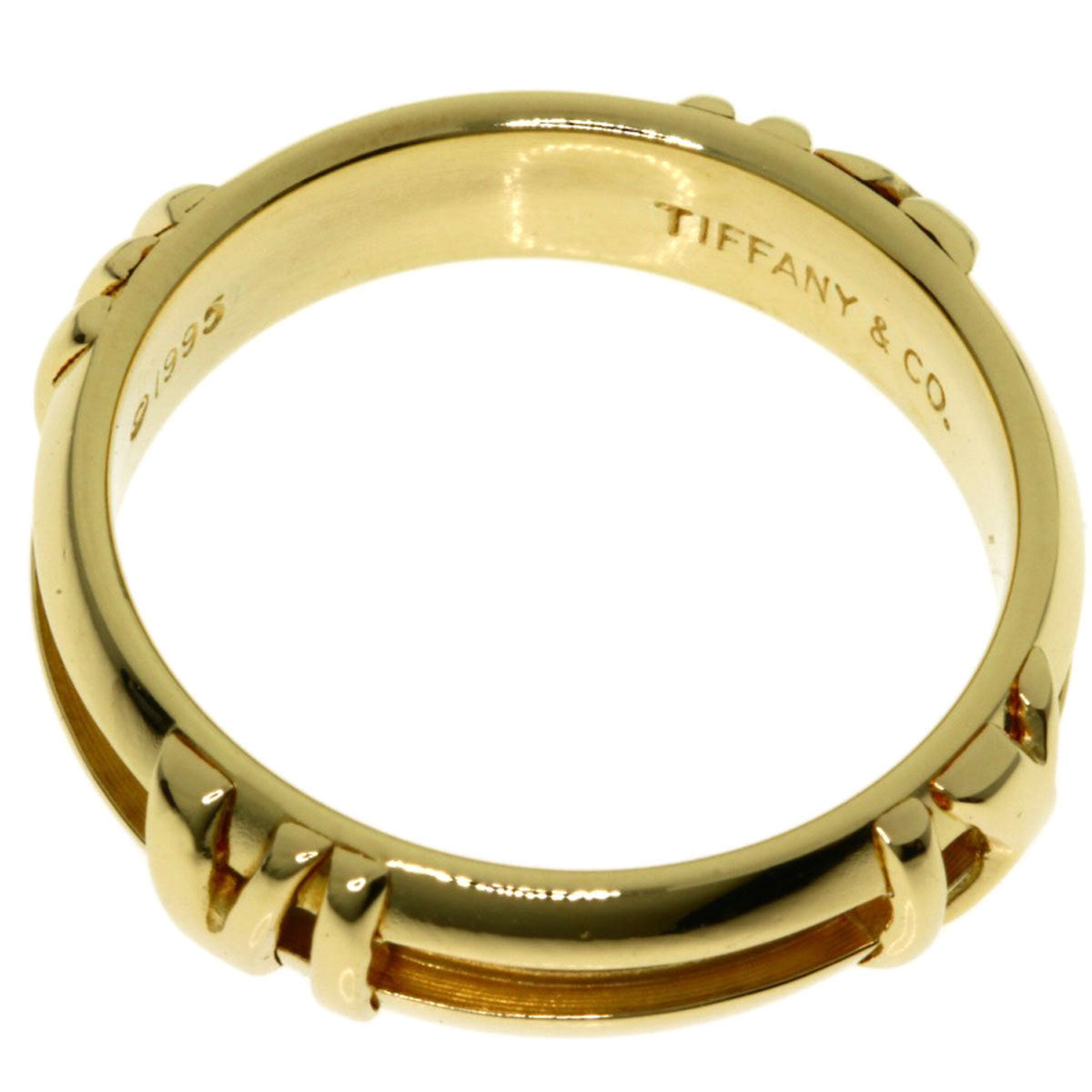 Tiffany Yellow Gold (18K) Band Ring (Pre-Owned)