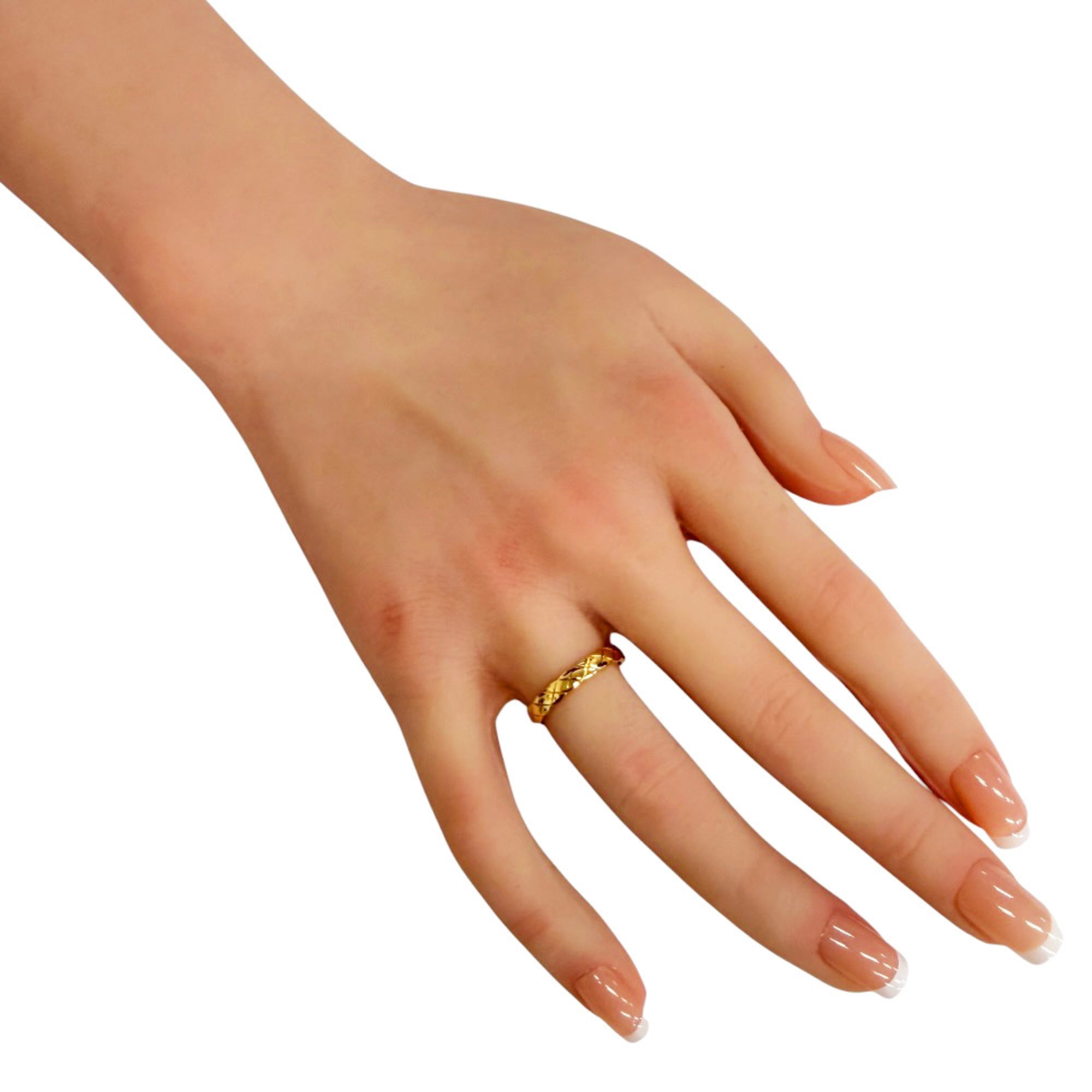 Chanel Yellow Gold Yellow Gold (18K) Band Ring (Pre-Owned)