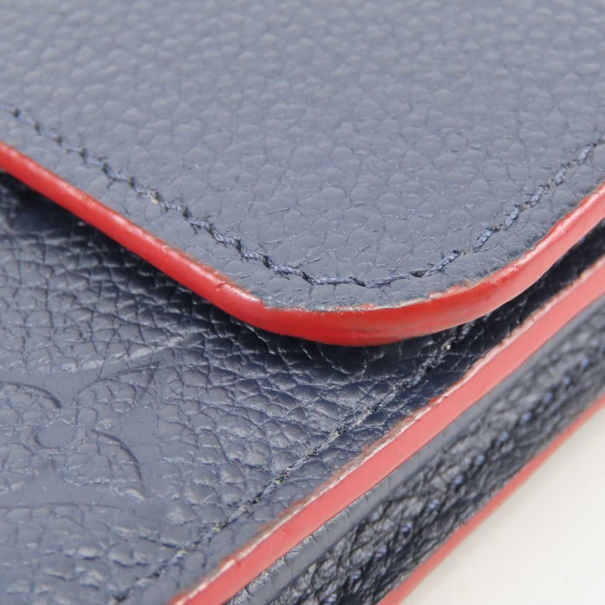 Louis Vuitton Galle Marine Rouge Monogram Empreinte Long Wallet (Bi-Fold) (Pre-Owned)