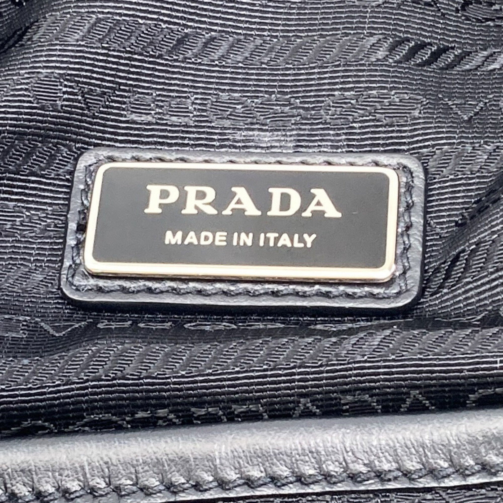Prada Black Leather Backpack (Pre-Owned)