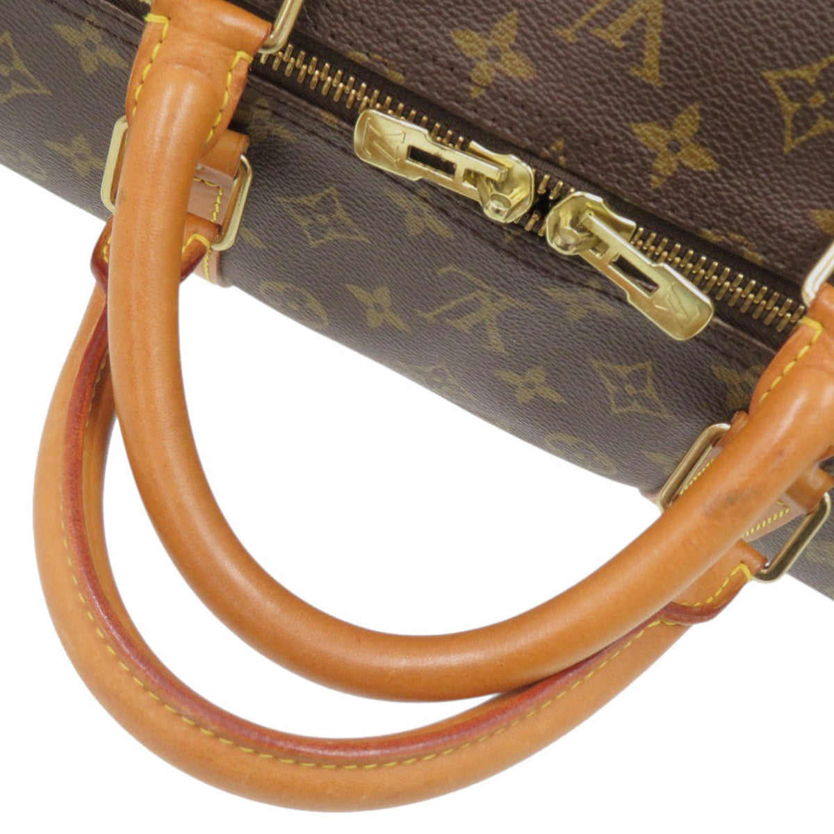 Louis Vuitton Brown Monogram Monogram Boston Bag (Pre-Owned)
