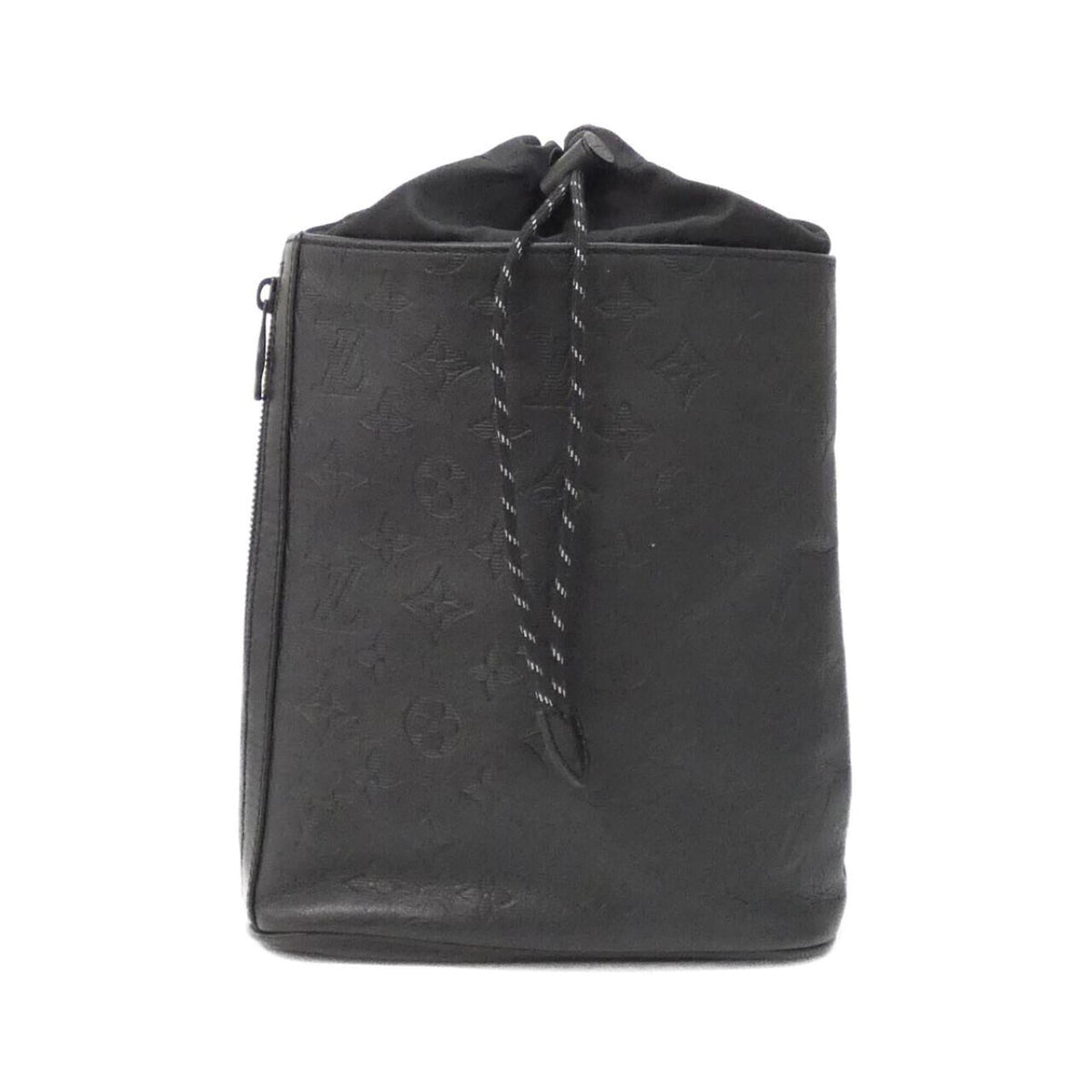 Louis Vuitton Monogram Shadow Black Monogram Shadow Shoulder Bag (Pre-Owned)