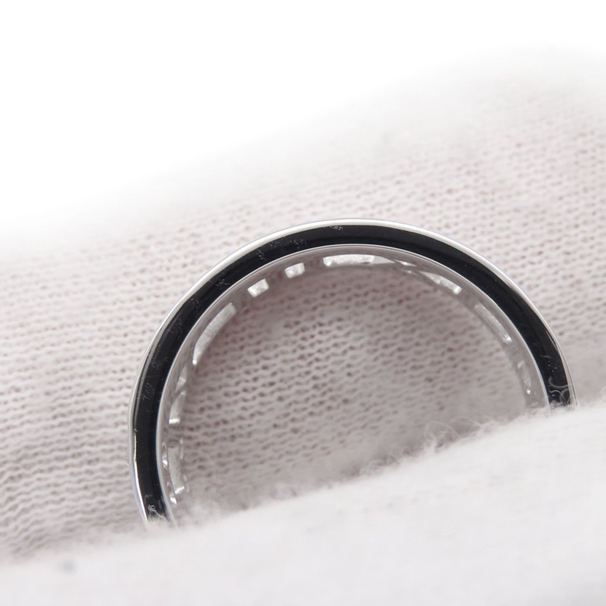 Tiffany Atlas White Gold (18K) Band Ring (Pre-Owned)