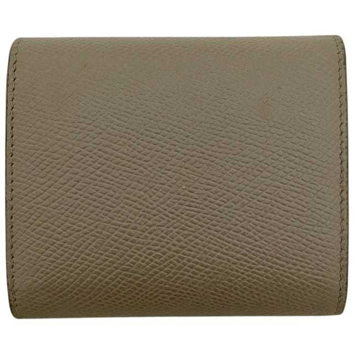Celine Beige Leather Wallet (Tri-Fold) (Pre-Owned)