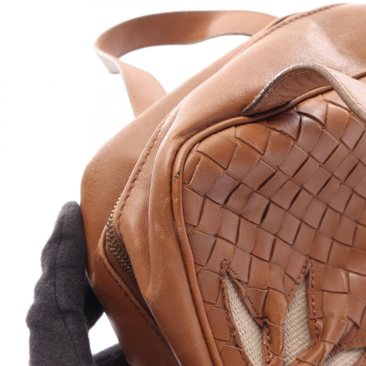 Bottega Veneta Brown Leather Handbag (Pre-Owned)