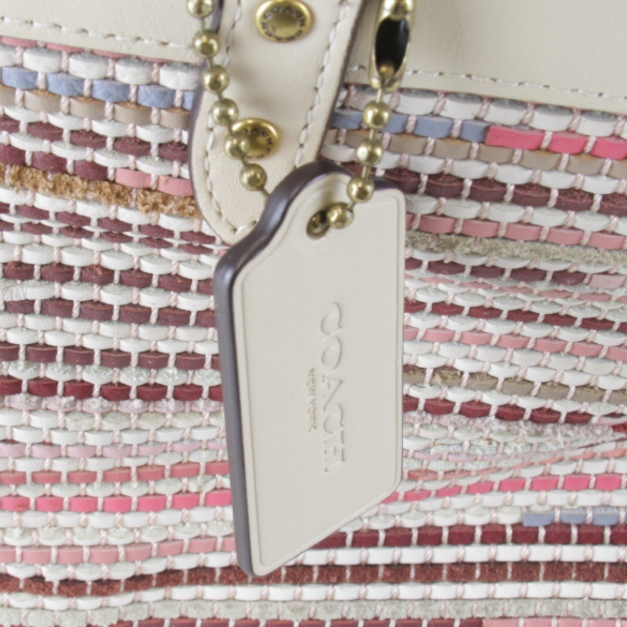Coach Multi-Color Leather Shoulder Bag (Pre-Owned)