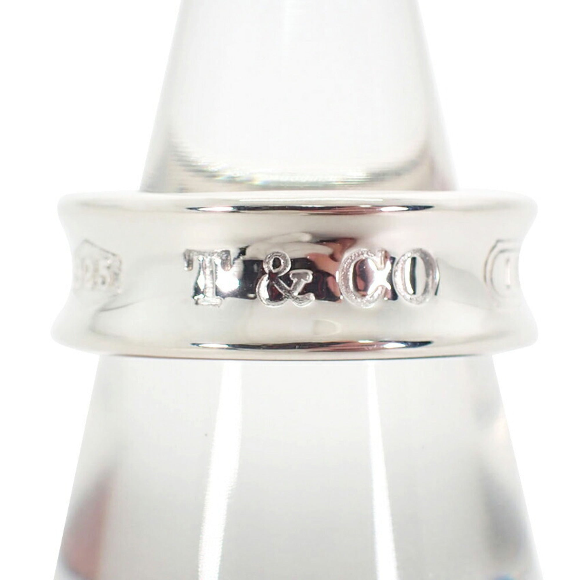 Tiffany Sterling Silver 925 Band Ring (Pre-Owned)