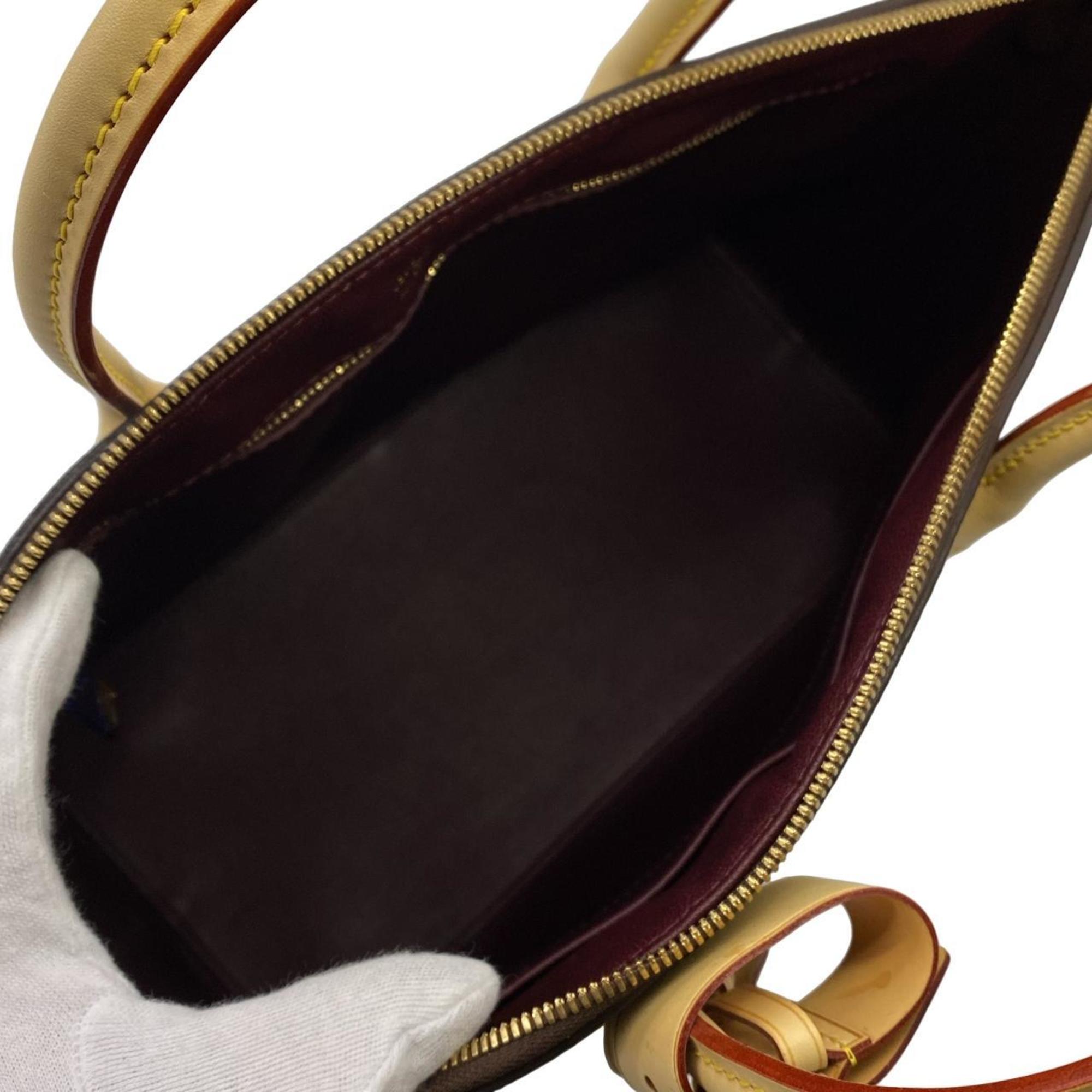 Louis Vuitton Marron Coated Canvas Handbag (Pre-Owned)