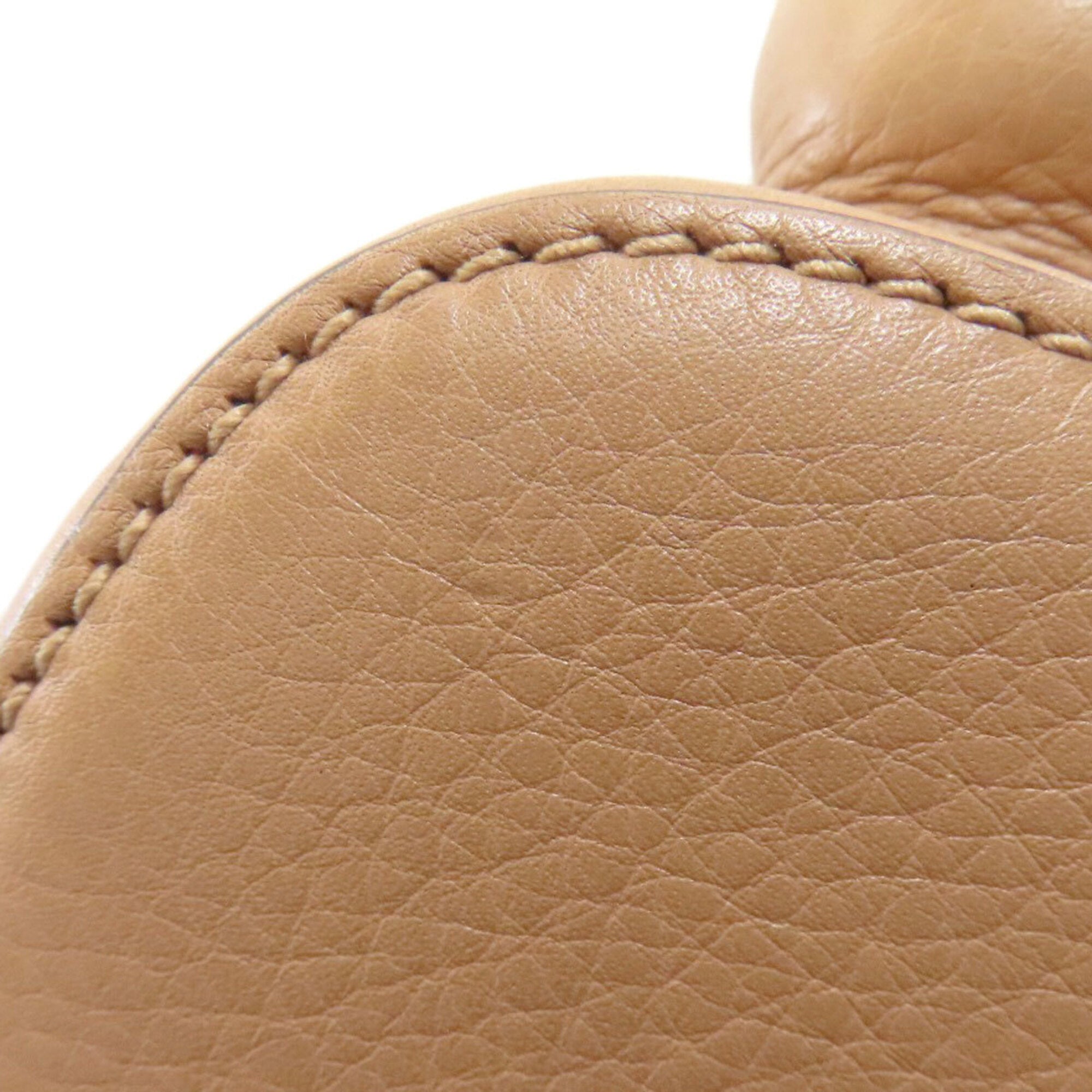 Gucci Beige Leather Backpack (Pre-Owned)