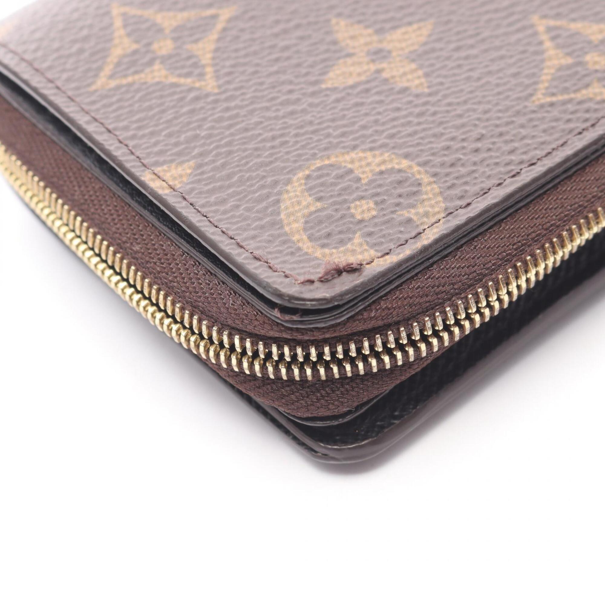 Louis Vuitton Brown Leather Pvc Coin Purse/Coin Case (Pre-Owned)
