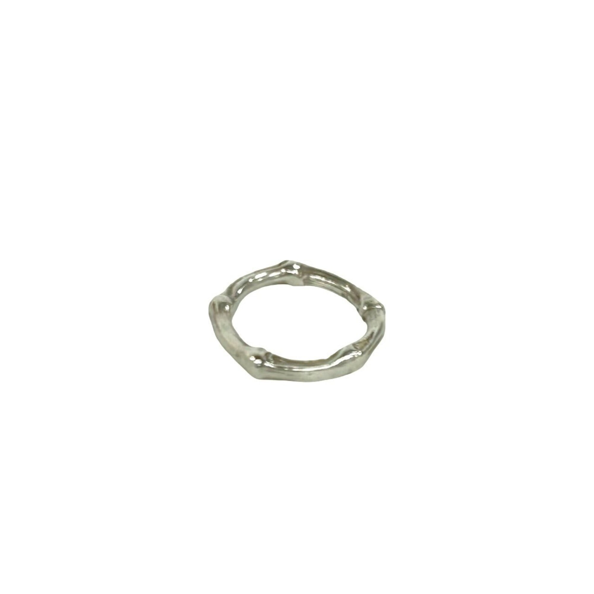 Tiffany Silver Silver 925 Band Ring (Pre-Owned)
